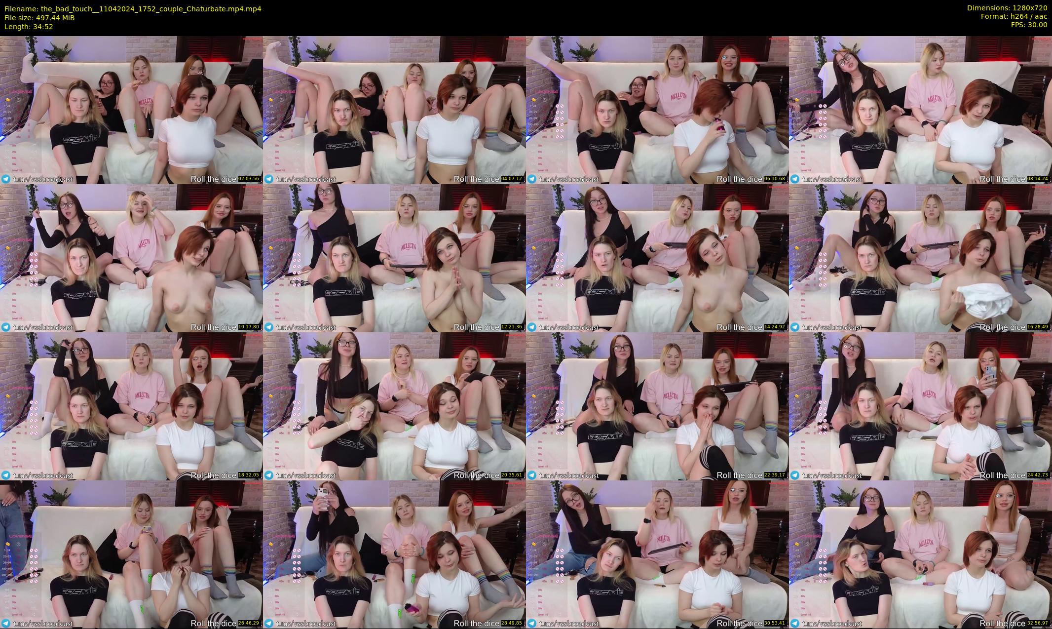 the_bad_touch_ — 35 minute Chaturbate couple cam show recording, 720p, Apr 11, 2024