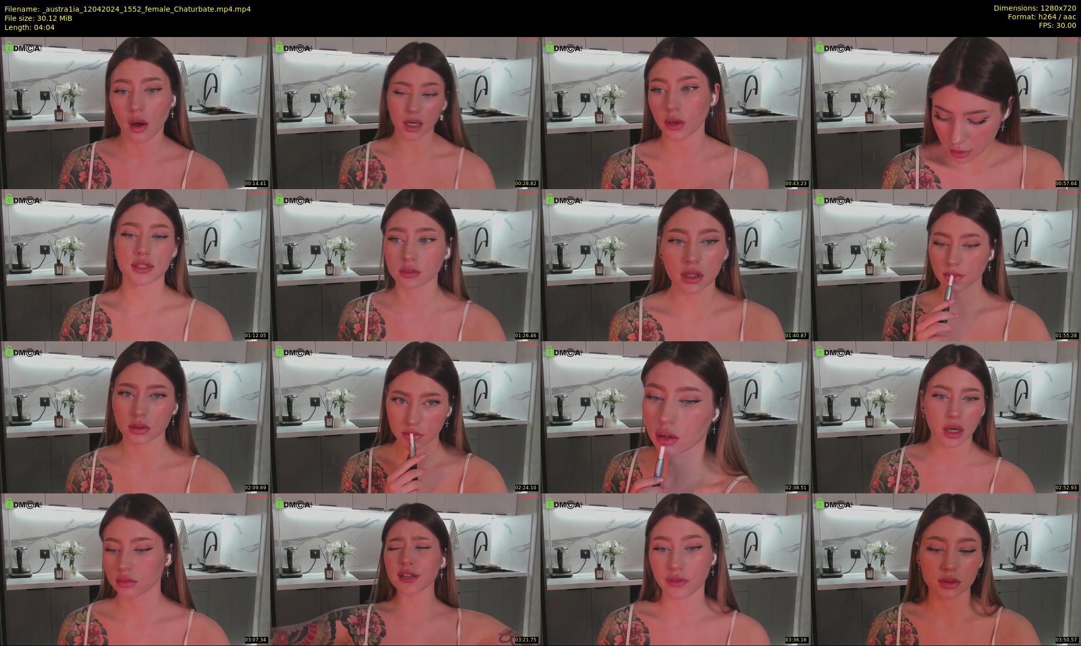 _austra1ia — 5 minute Chaturbate female cam show recording, 720p, Apr 12, 2024