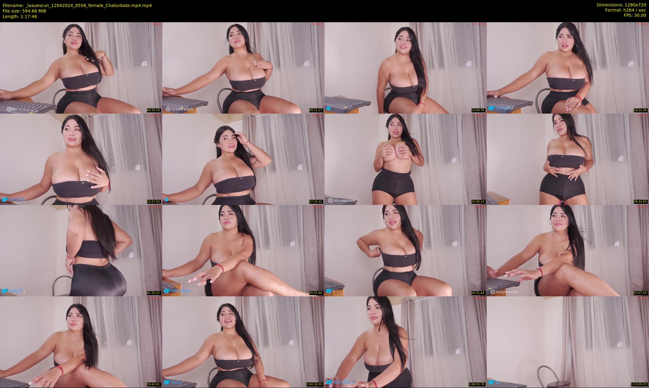 _lasuescun — 78 minute Chaturbate female cam show recording, 720p, Apr 12, 2024