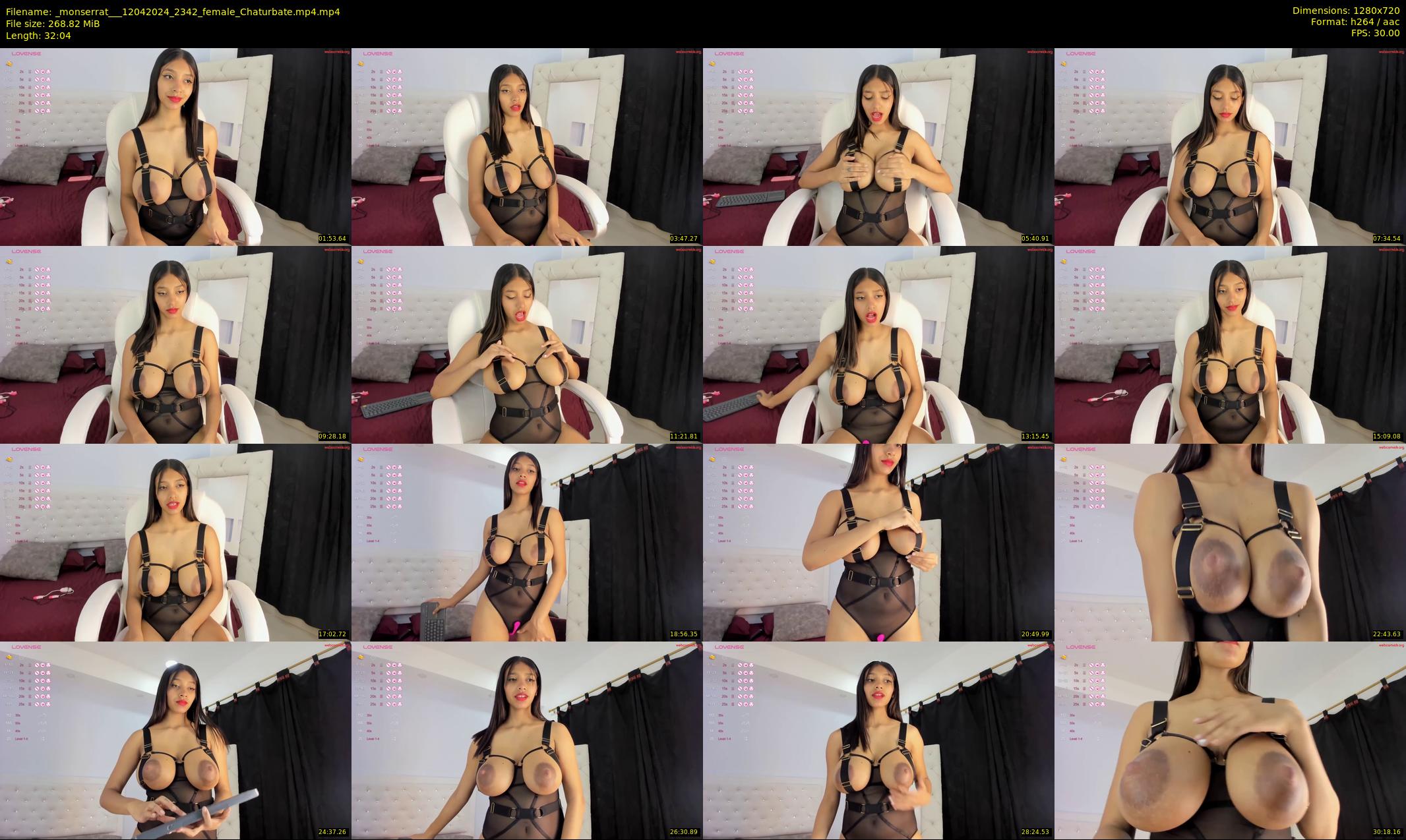 _monserrat__ — 33 minute Chaturbate female cam show recording, 720p, Apr 12, 2024