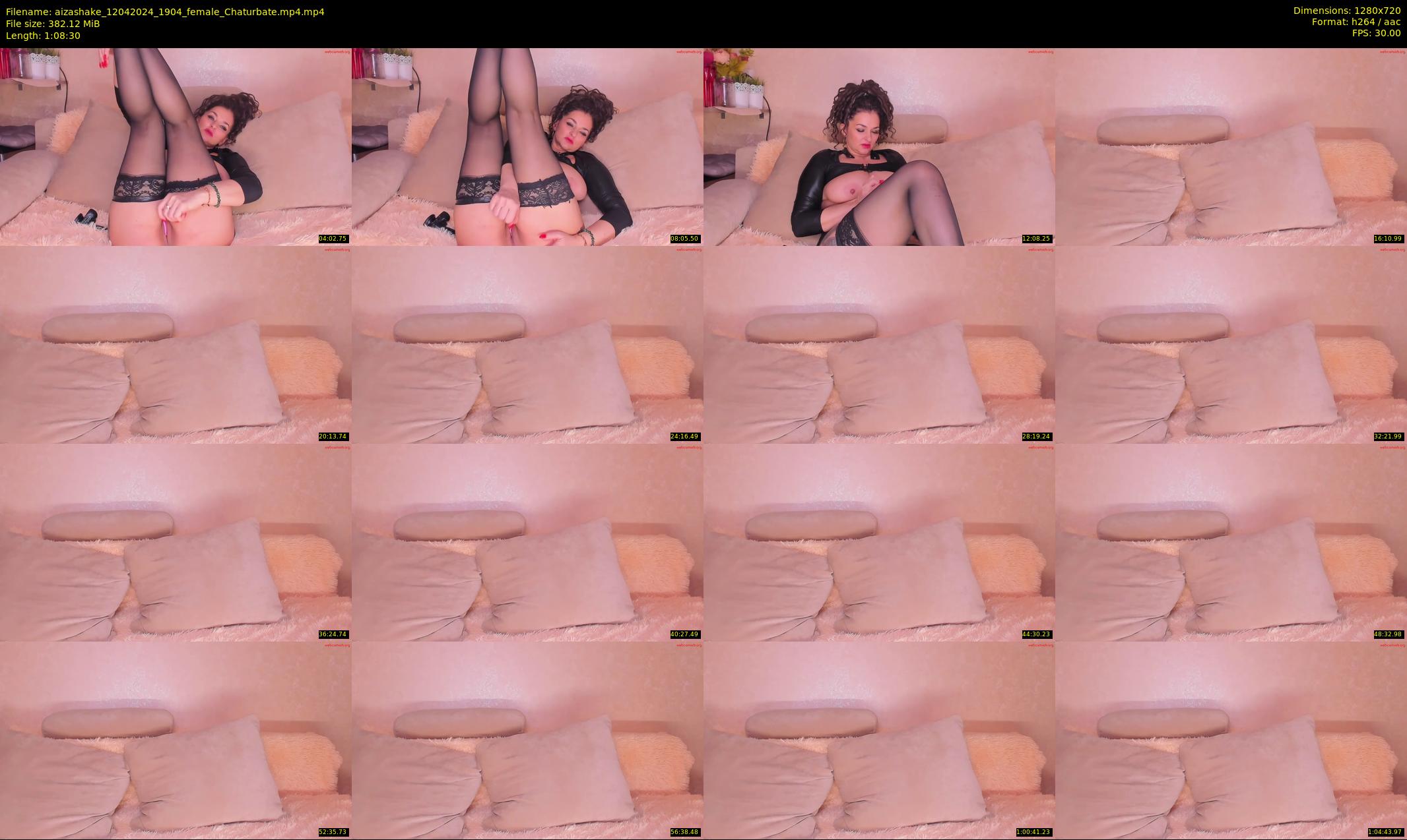 aizashake — 69 minute Chaturbate female cam show recording, 720p, Apr 12, 2024