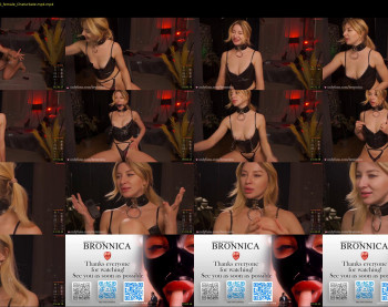 bronnica — 26 minute Chaturbate female cam show recording, 720p, Apr 12, 2024