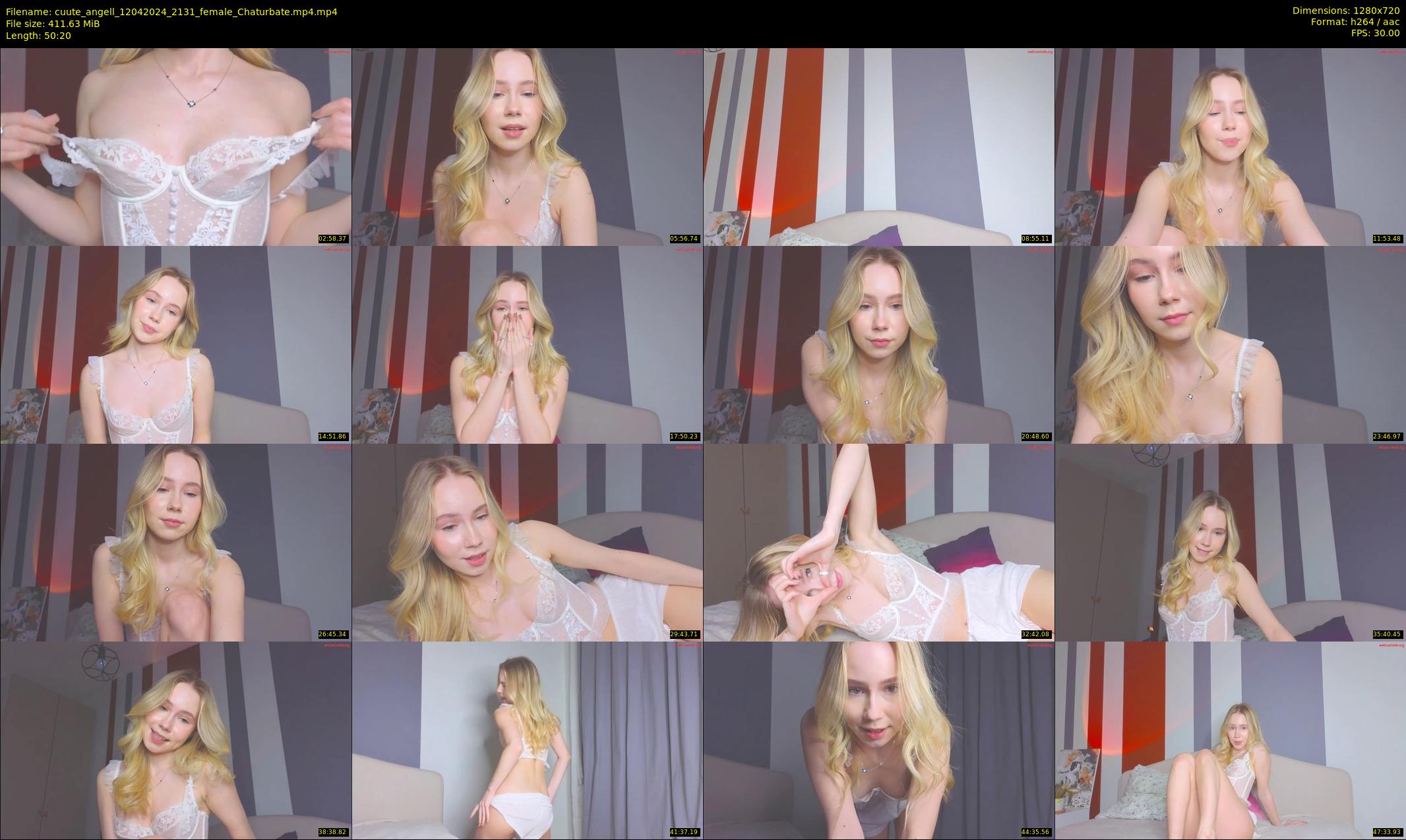 cuute_angell — 51 minute Chaturbate female cam show recording, 720p, Apr 12, 2024