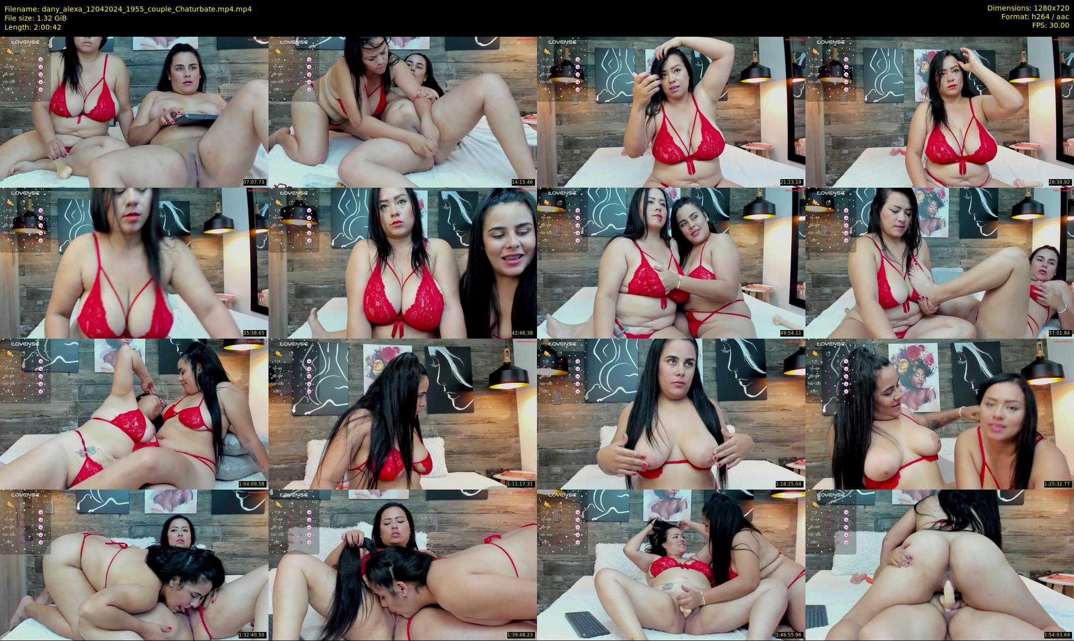 dany_alexa — 121 minute Chaturbate couple cam show recording, 720p, Apr 12, 2024