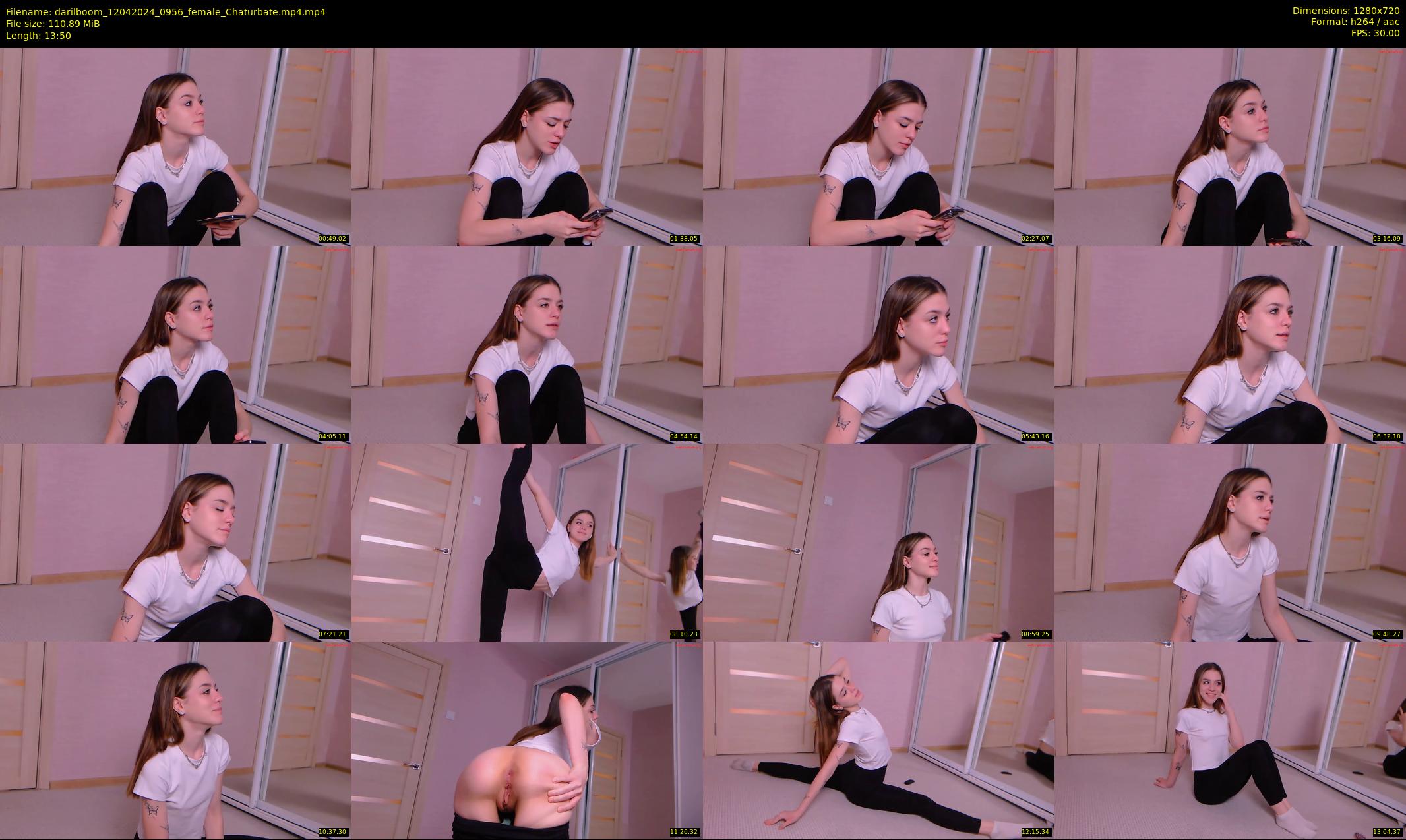 darilboom — 14 minute Chaturbate female cam show recording, 720p, Apr 12, 2024