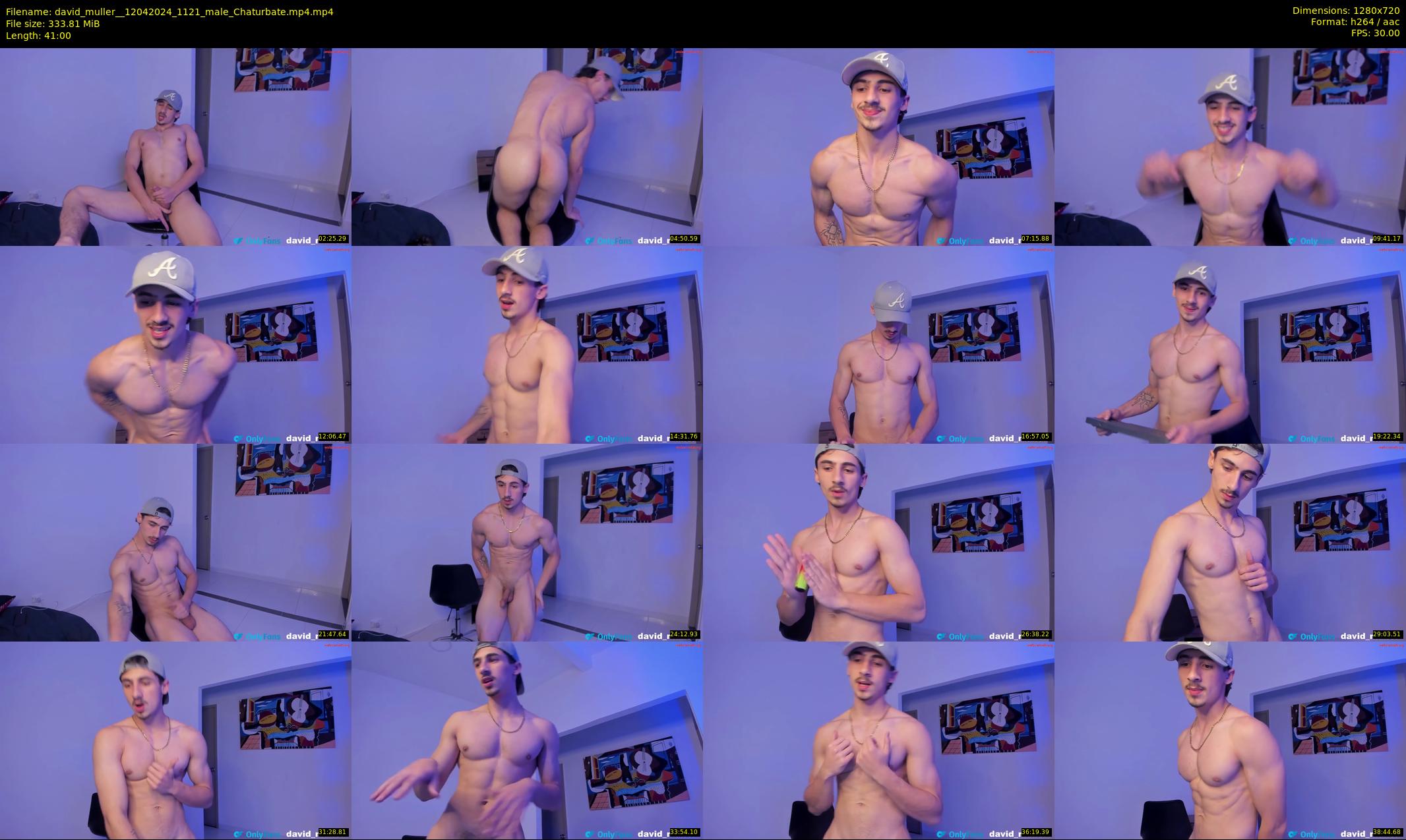 david_muller_ — 41 minute Chaturbate male cam show recording, 720p, Apr 12, 2024