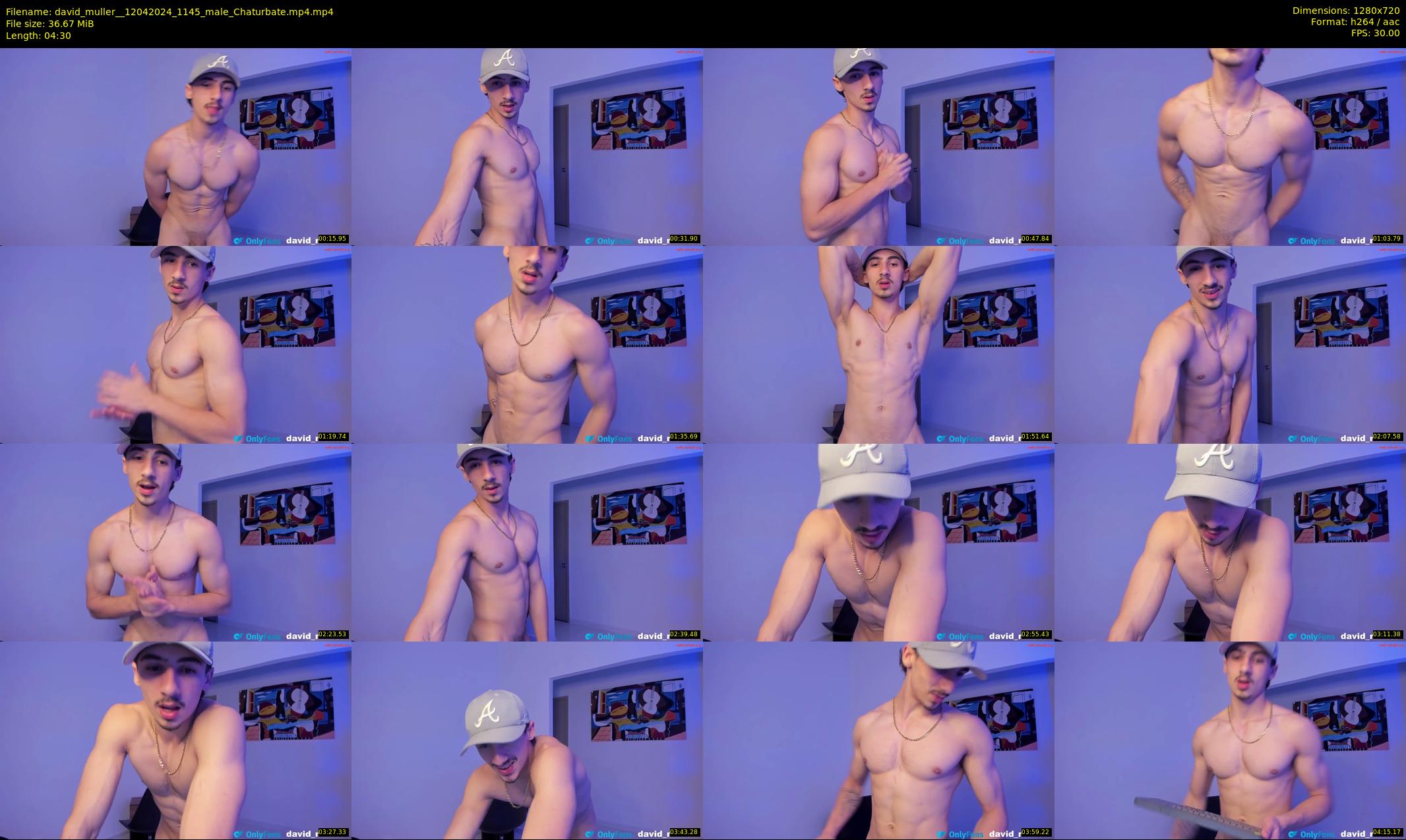david_muller_ — 5 minute Chaturbate male cam show recording, 720p, Apr 12, 2024