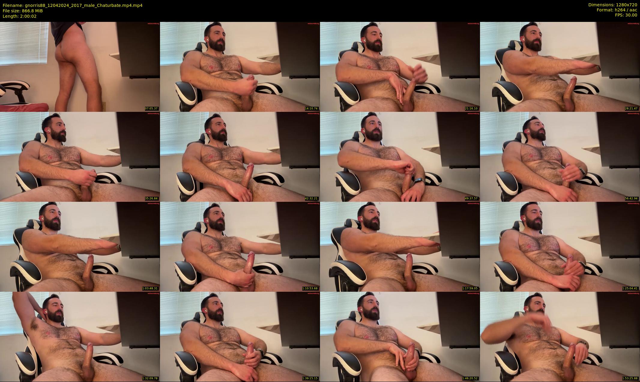 gnorris88 — 121 minute Chaturbate male cam show recording, 720p, Apr 12, 2024