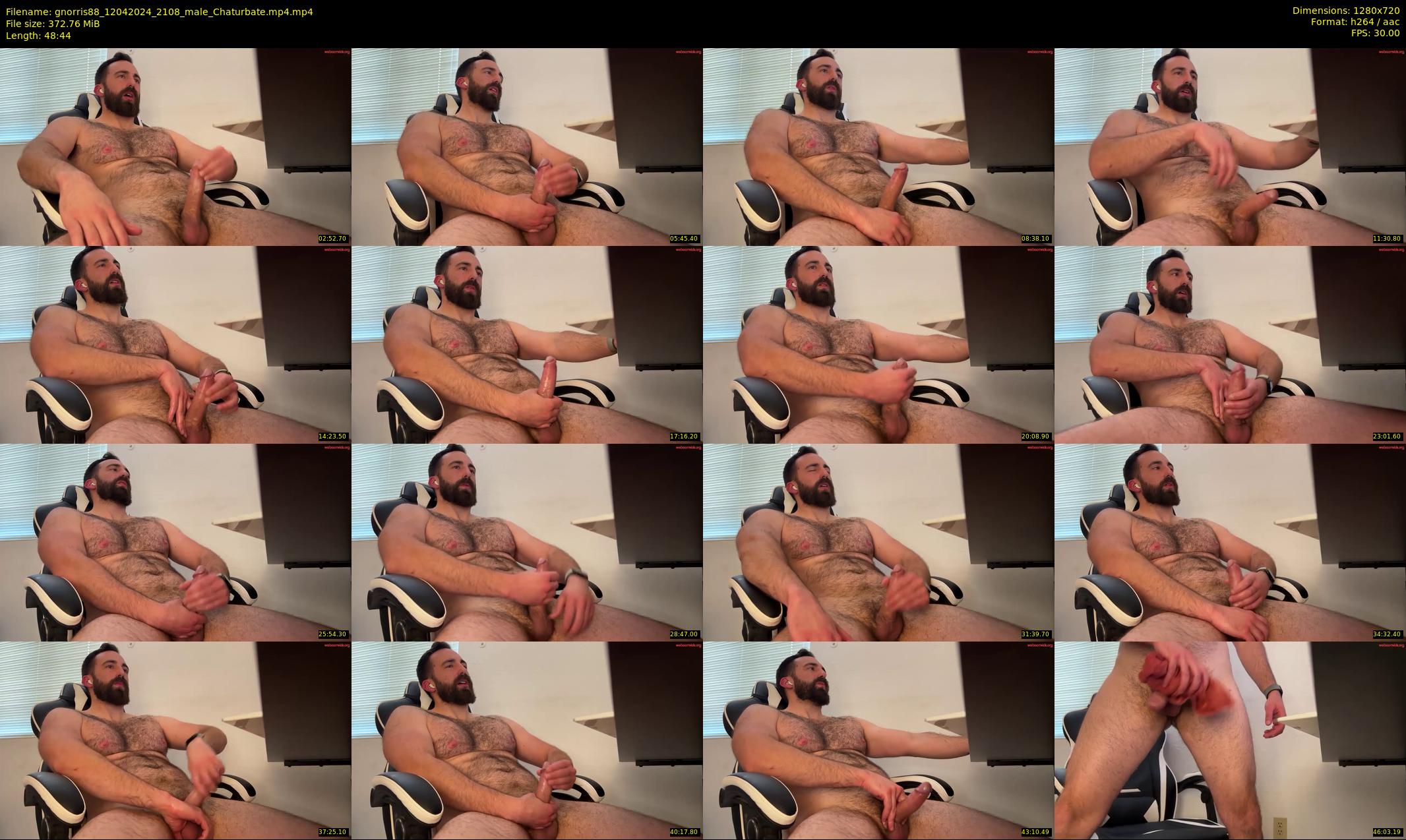 gnorris88 — 49 minute Chaturbate male cam show recording, 720p, Apr 12, 2024