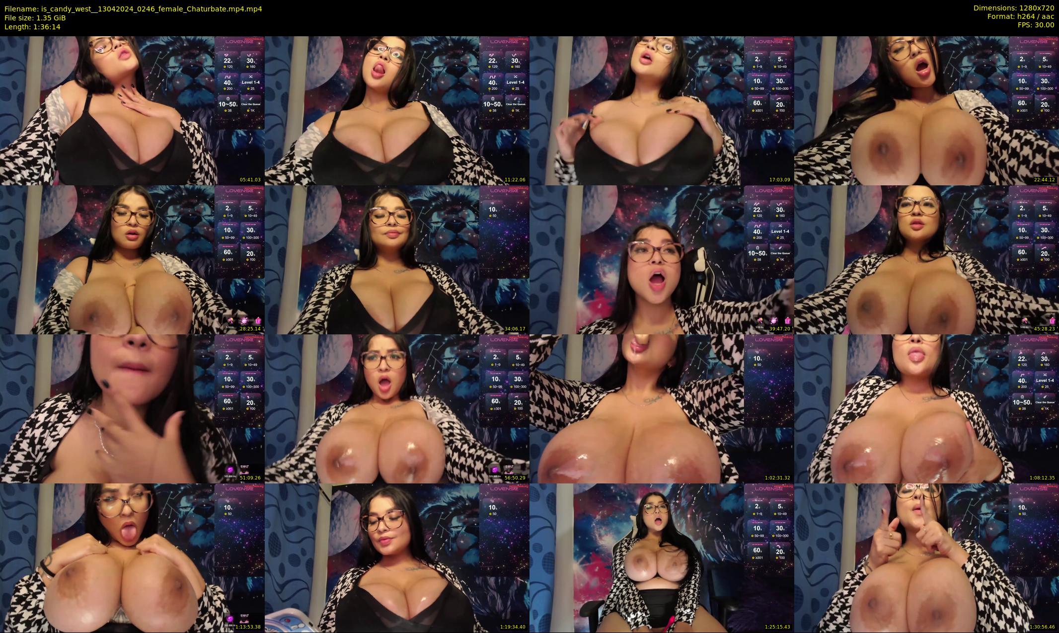 is_candy_west_ — 97 minute Chaturbate female cam show recording, 720p, Apr 13, 2024