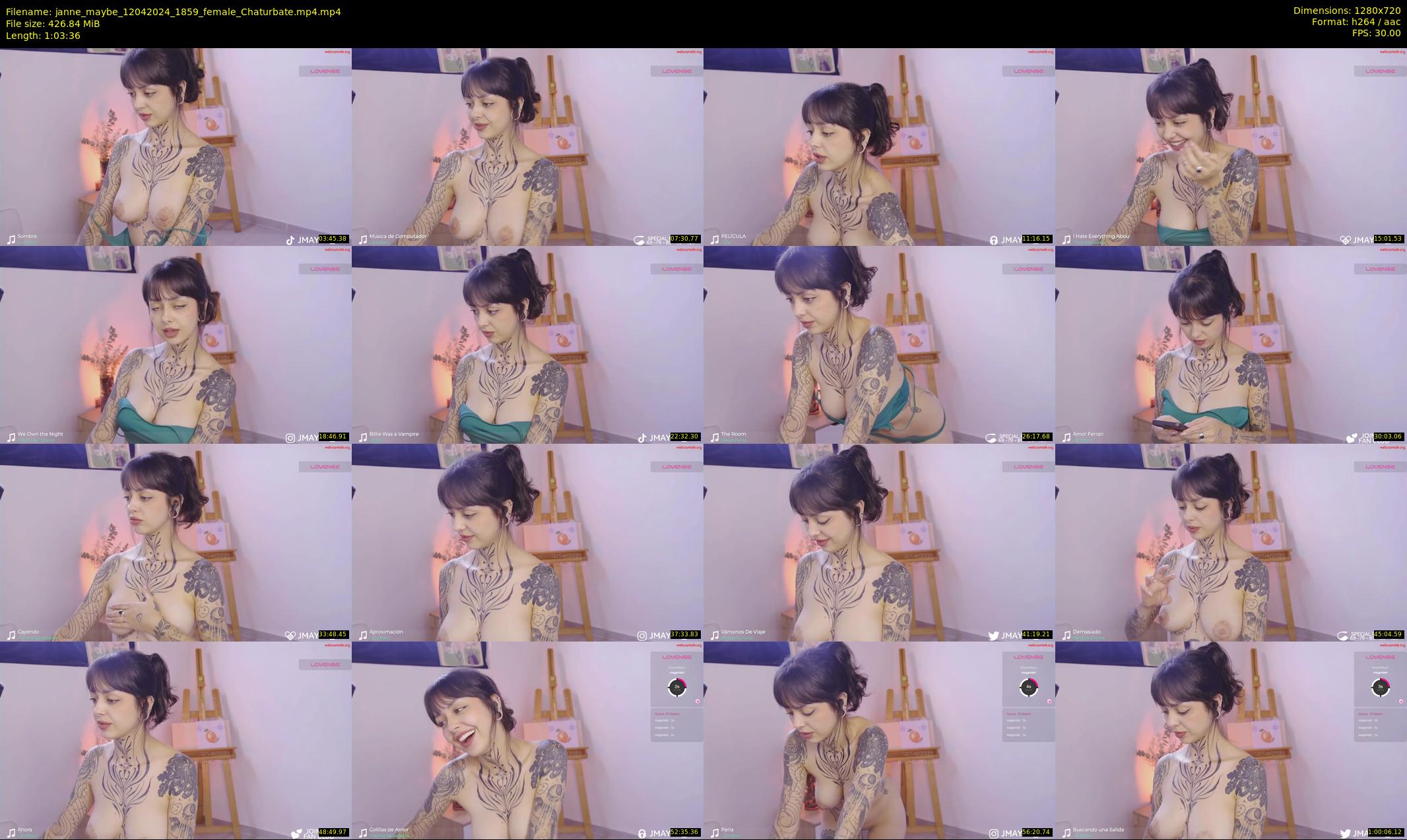 janne_maybe — 64 minute Chaturbate female cam show recording, 720p, Apr 12, 2024