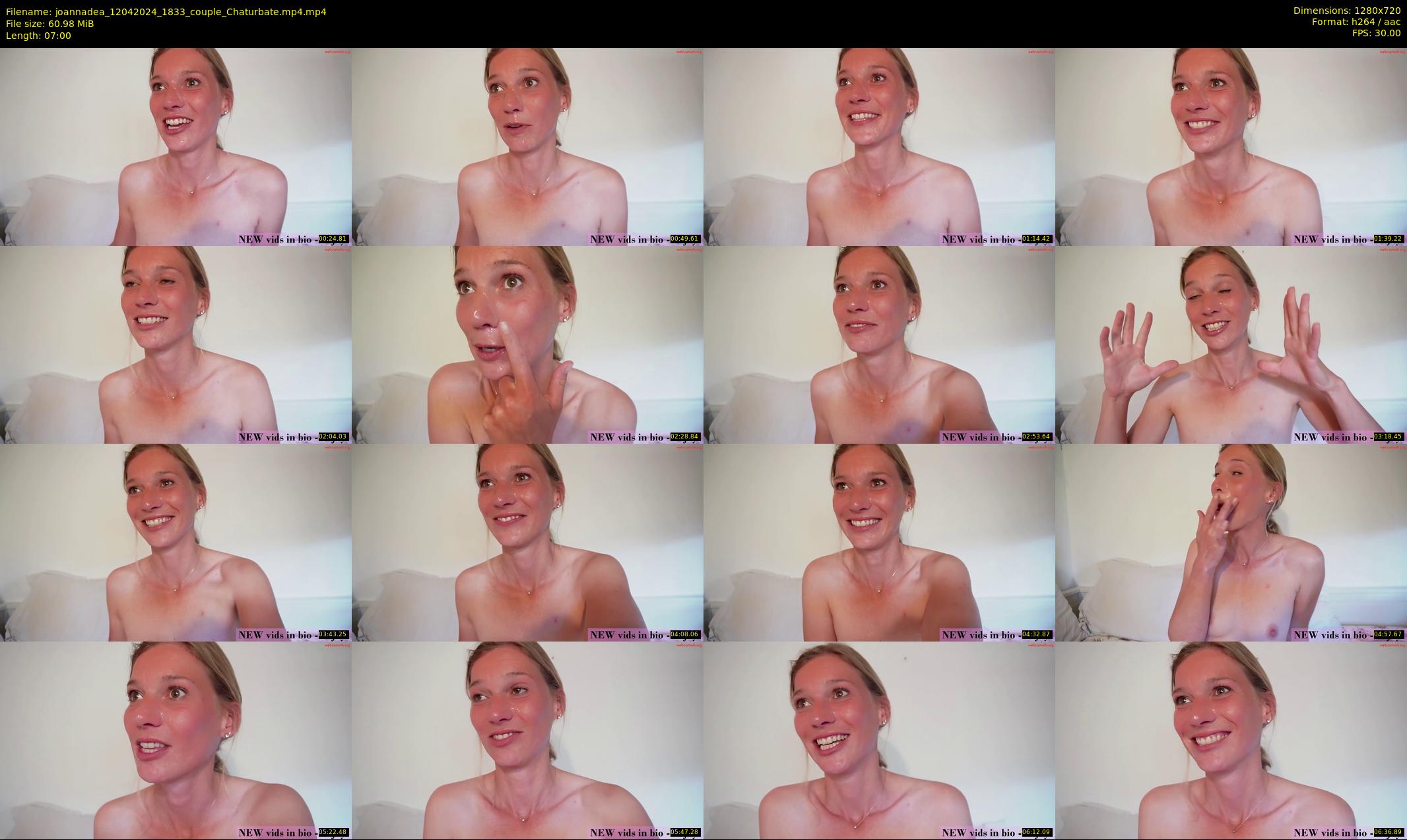 joannadea — 7 minute Chaturbate female cam show recording, 720p, Apr 12, 2024