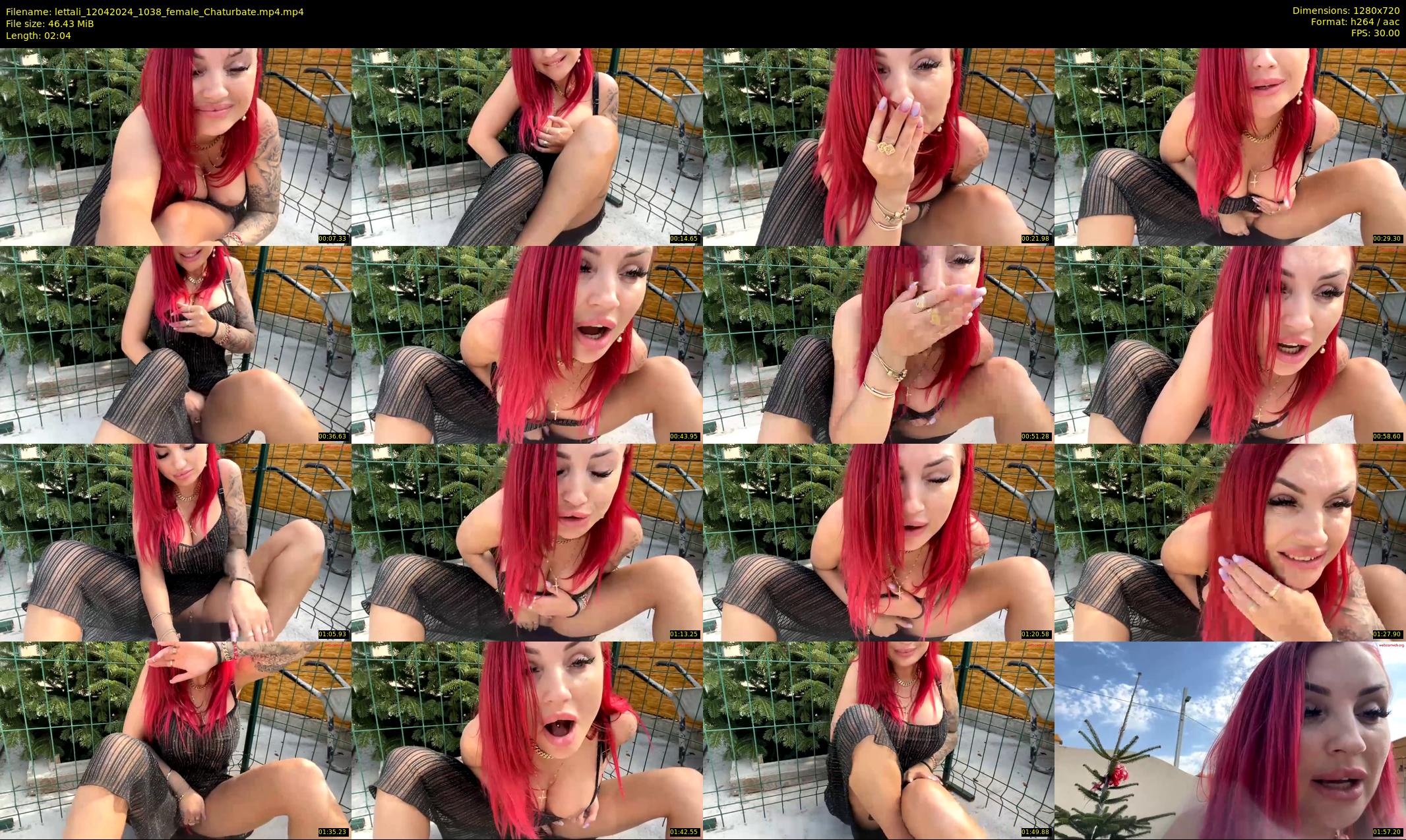 lettali — 3 minute Chaturbate female cam show recording, 720p, Apr 12, 2024