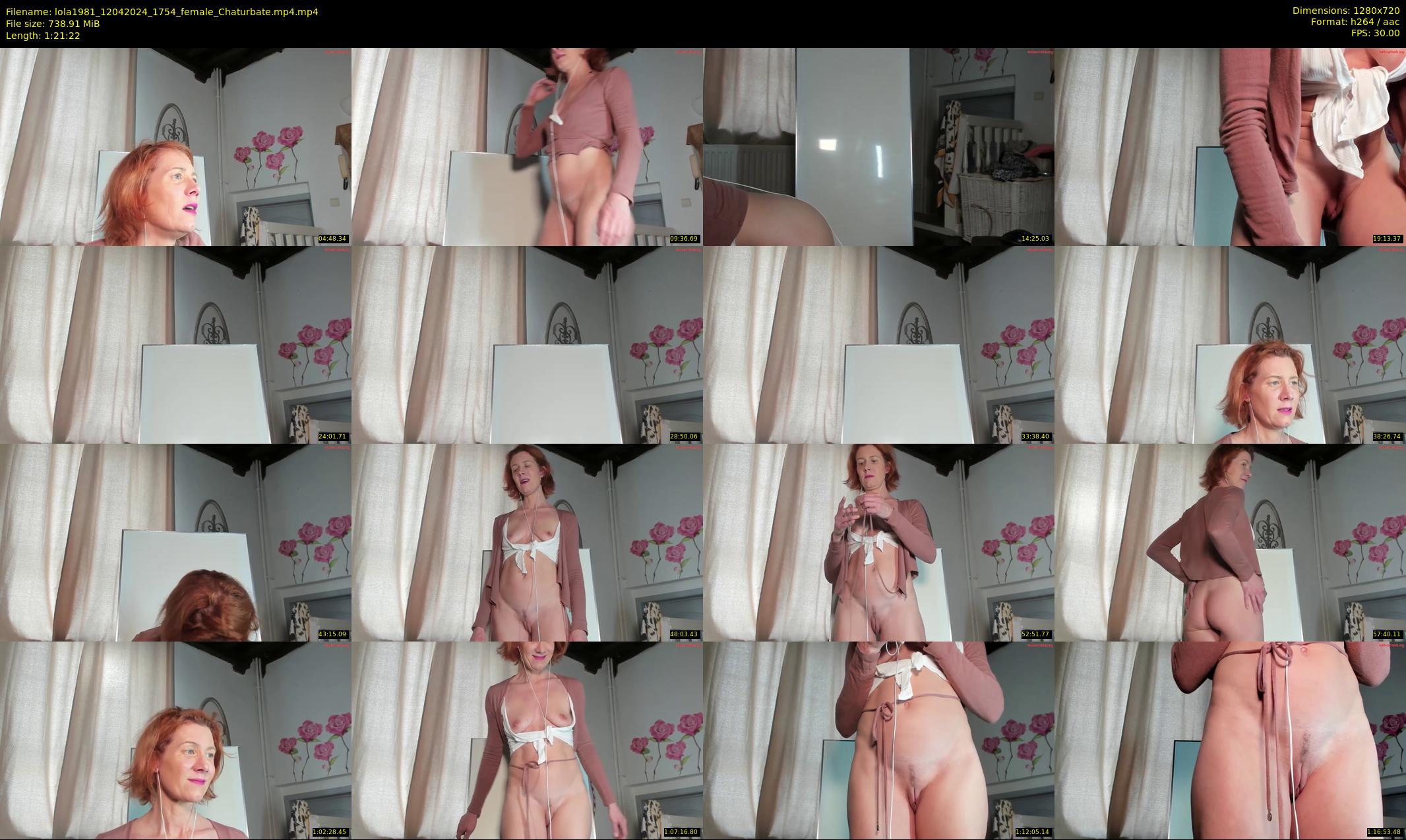 lola1981 — 82 minute Chaturbate female cam show recording, 720p, Apr 12, 2024