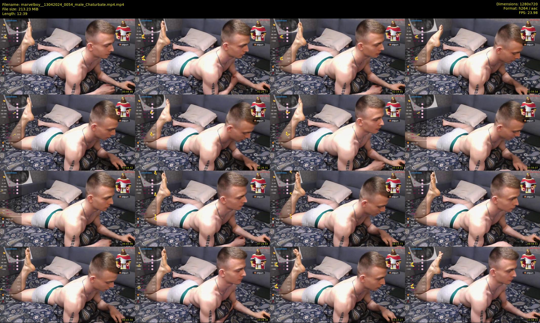 marvelboy_ — 13 minute Chaturbate male cam show recording, 720p, Apr 13, 2024