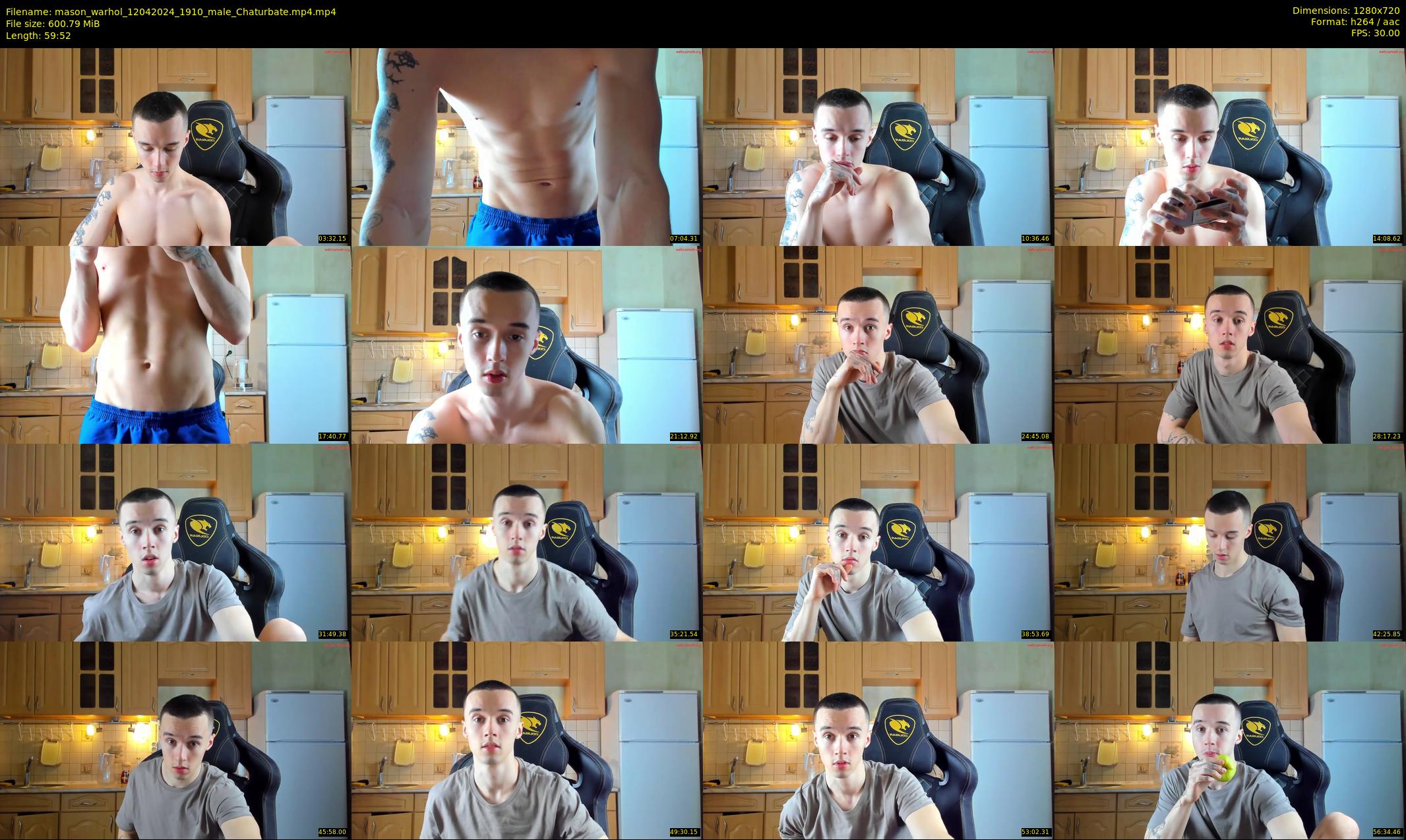 mason_warhol — 60 minute Chaturbate male cam show recording, 720p, Apr 12, 2024