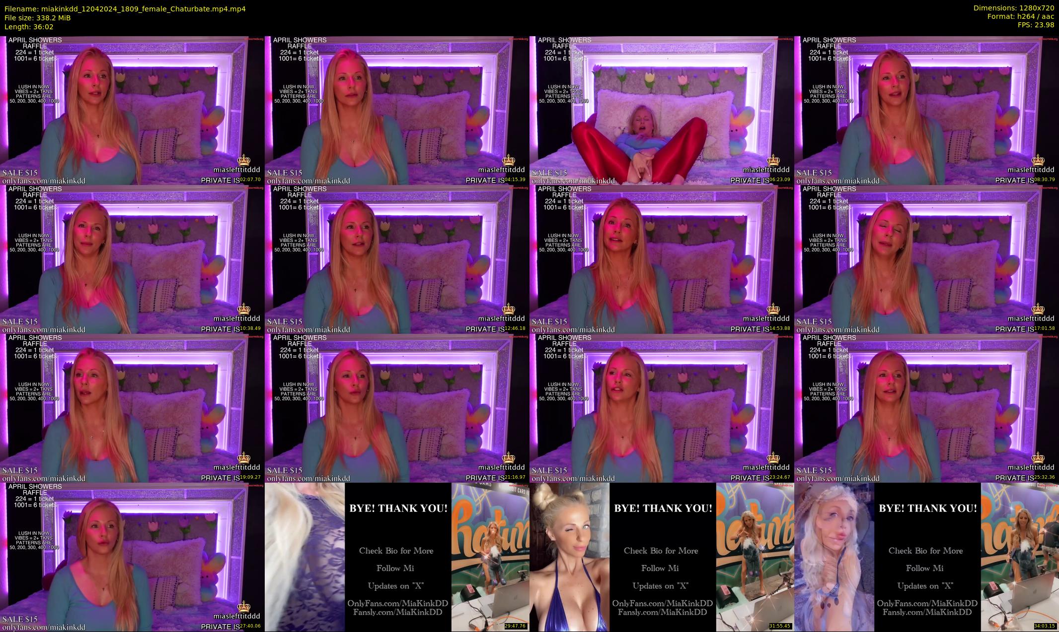 miakinkdd — 37 minute Chaturbate female cam show recording, 720p, Apr 12, 2024