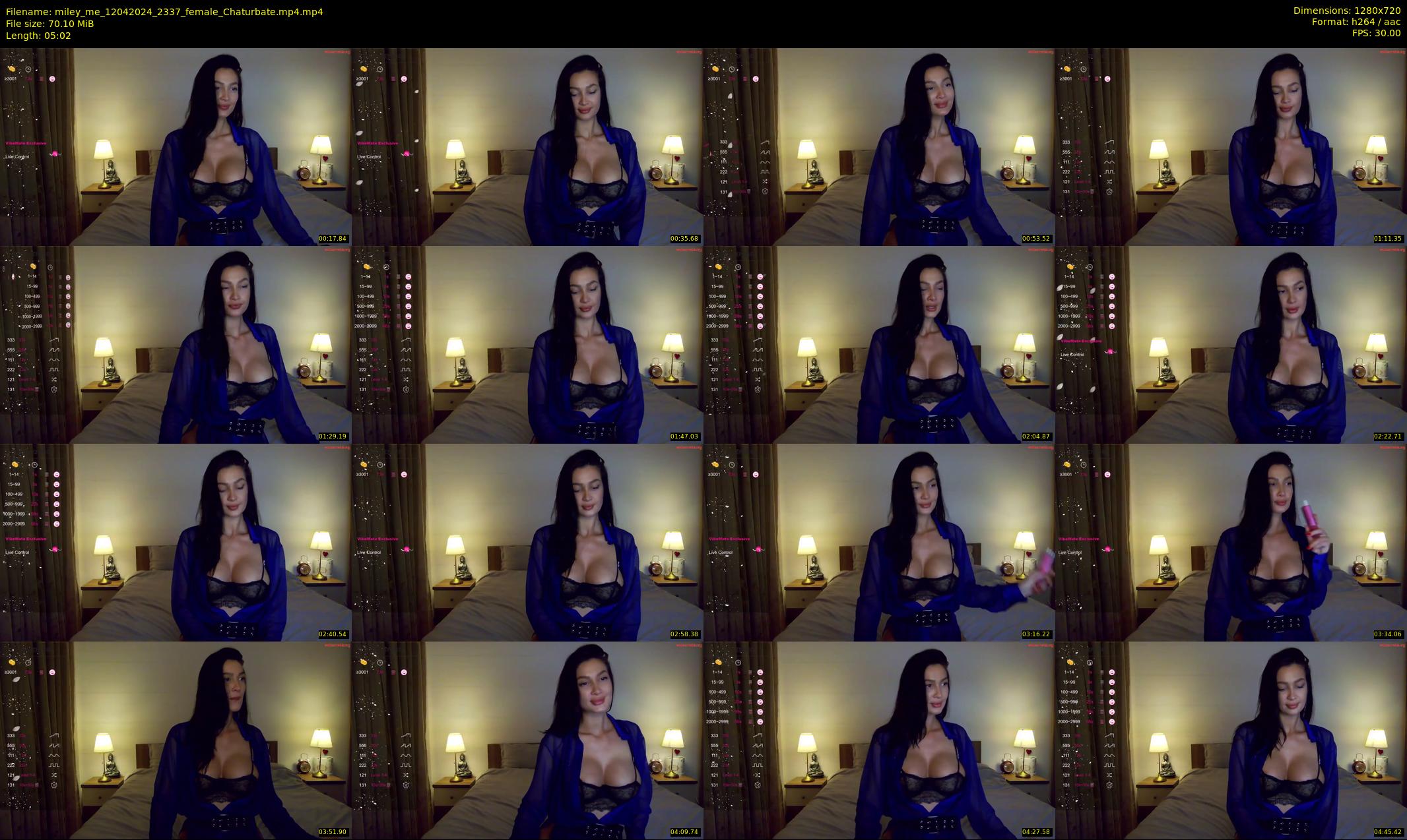 miley_me — 6 minute Chaturbate female cam show recording, 720p, Apr 12, 2024