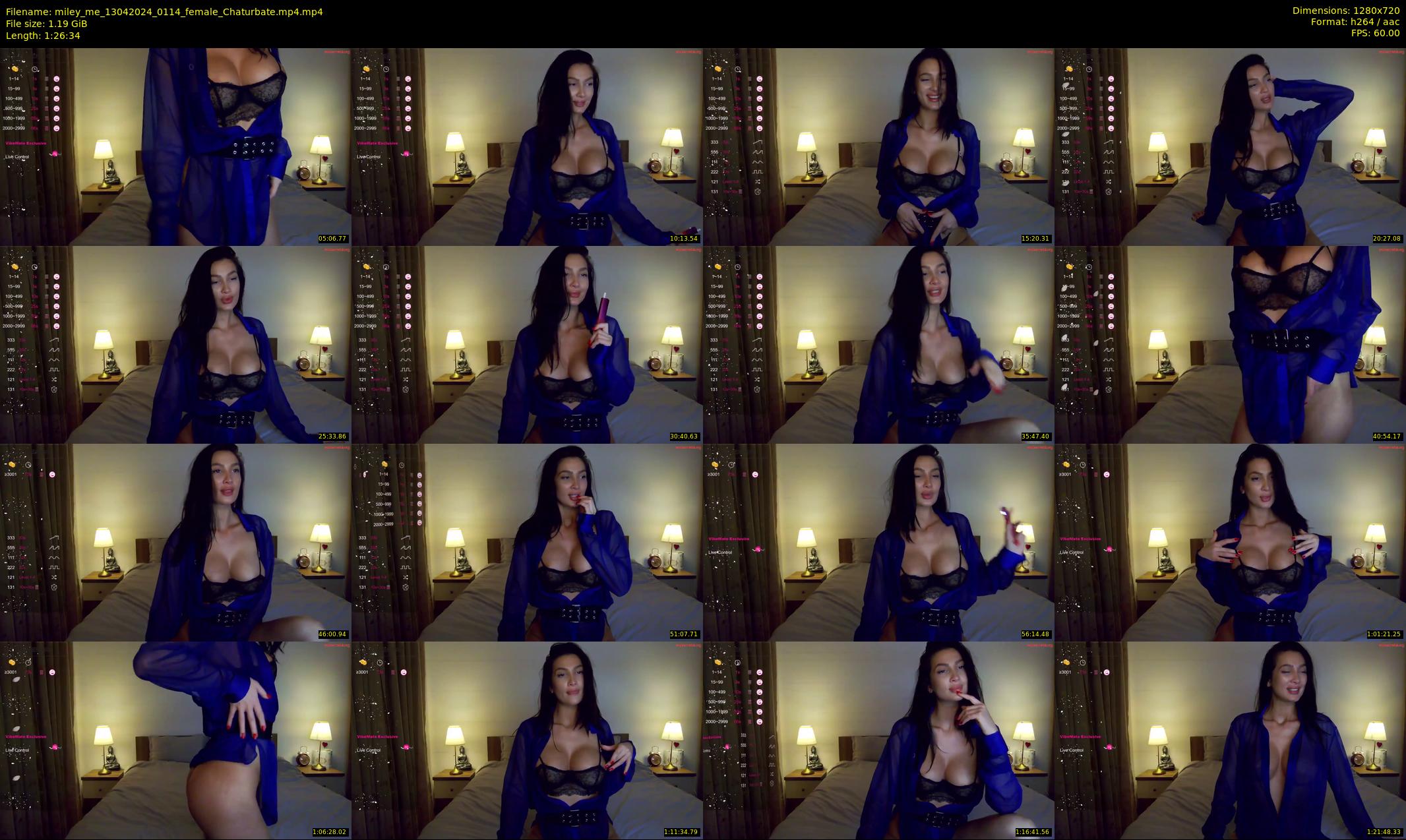 miley_me — 87 minute Chaturbate female cam show recording, 720p, Apr 13, 2024