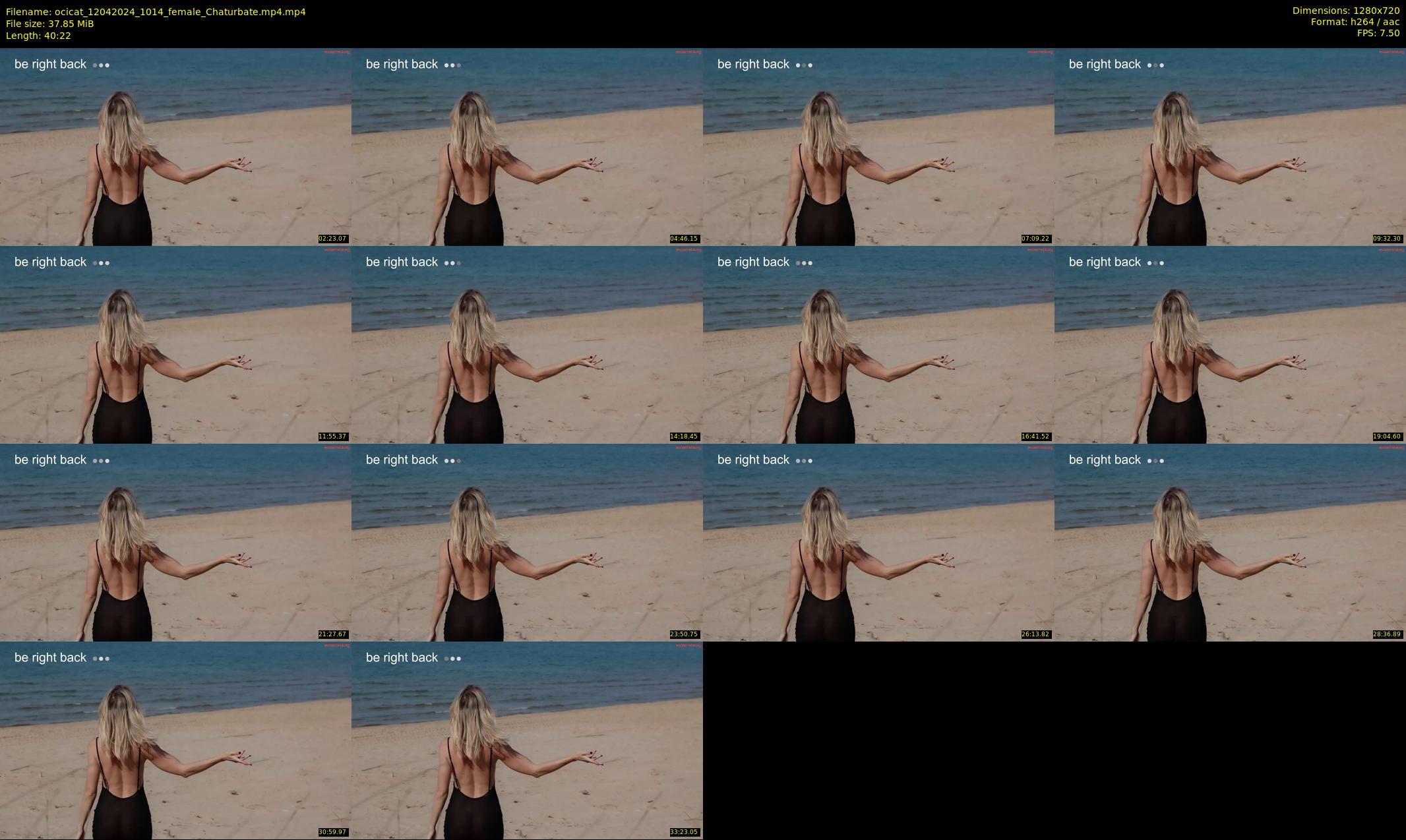 ocicat — 41 minute Chaturbate female cam show recording, 720p, Apr 12, 2024