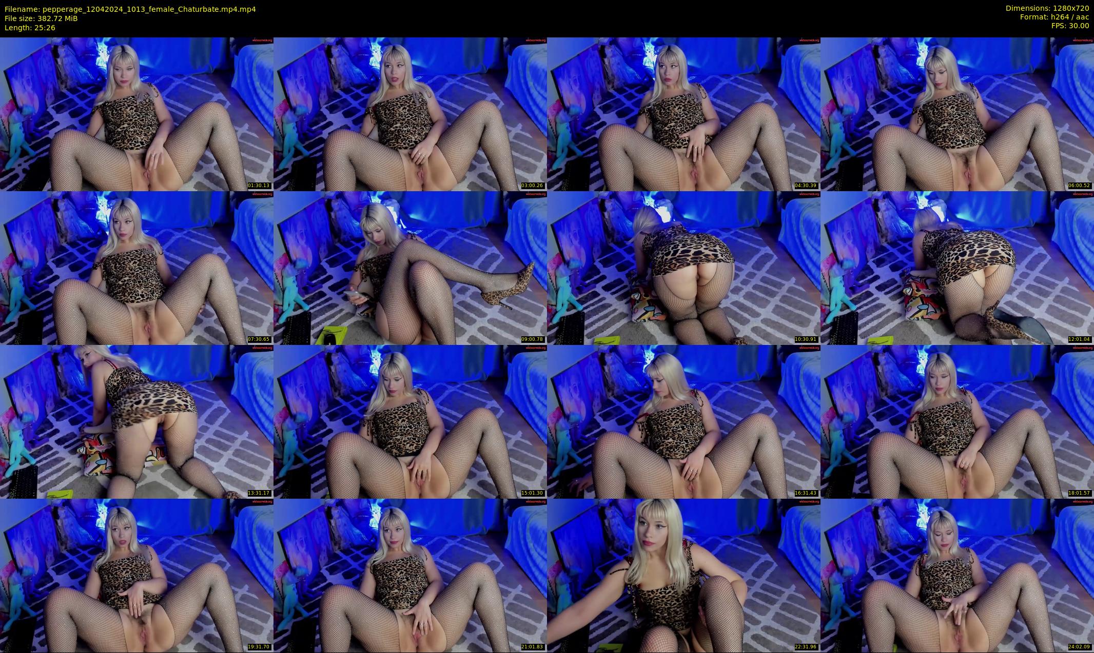 pepperage — 26 minute Chaturbate female cam show recording, 720p, Apr 12, 2024