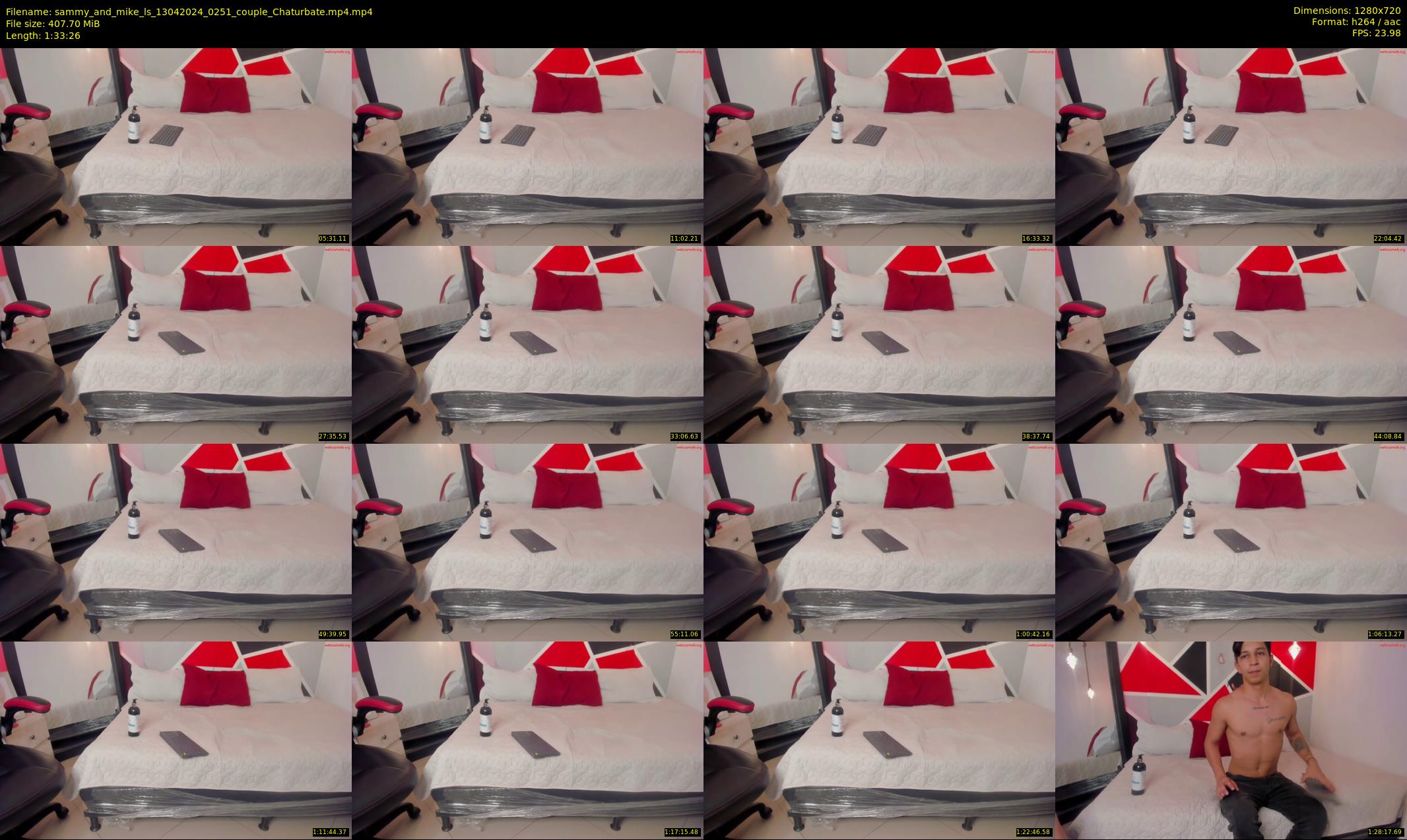 sammy_and_mike_ls — 94 minute Chaturbate couple cam show recording, 720p, Apr 13, 2024