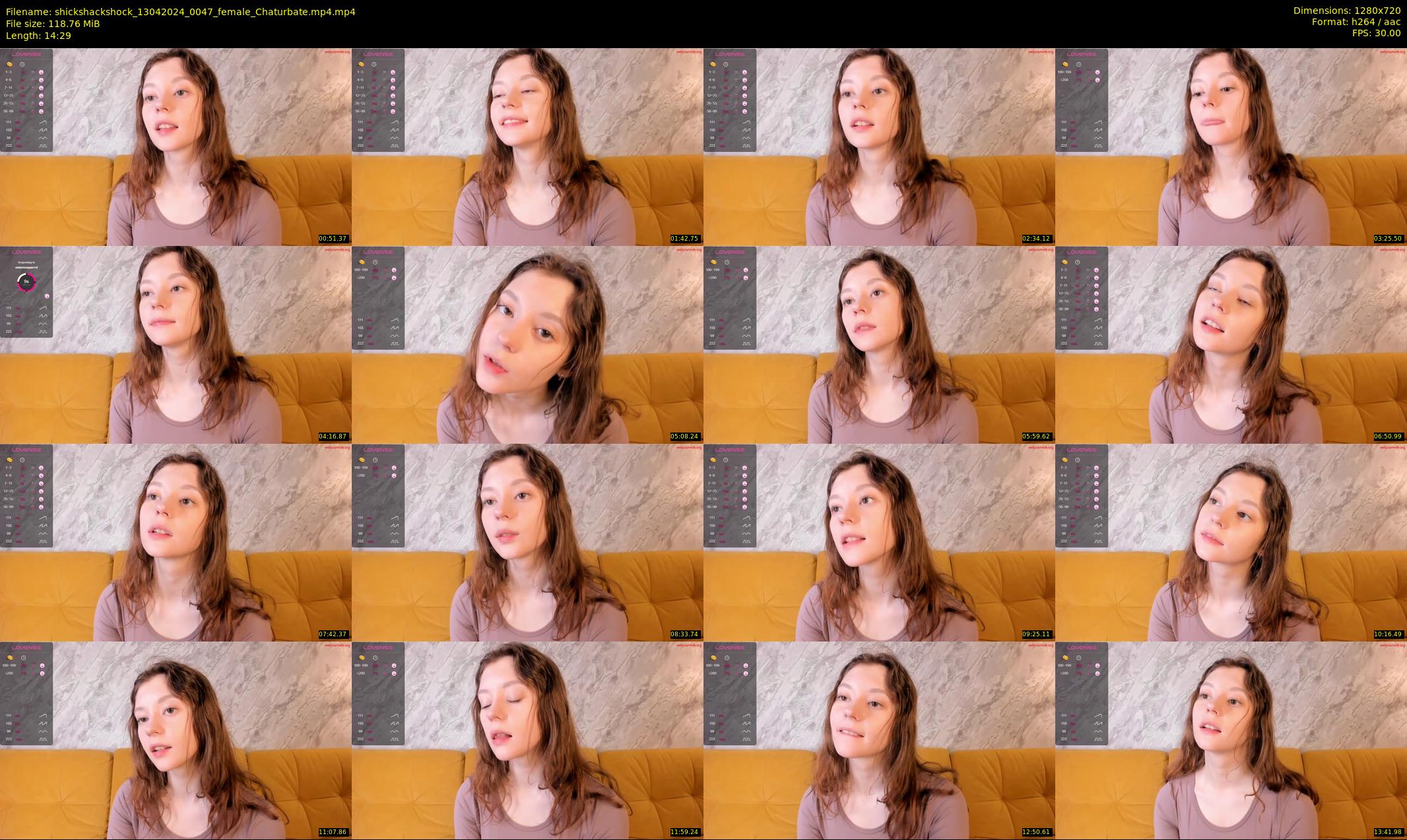 shickshackshock — 15 minute Chaturbate female cam show recording, 720p, Apr 13, 2024