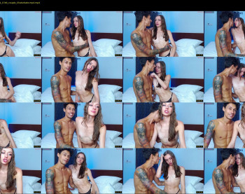 shineblue2728 — 8 minute Chaturbate couple cam show recording, 720p, Apr 12, 2024