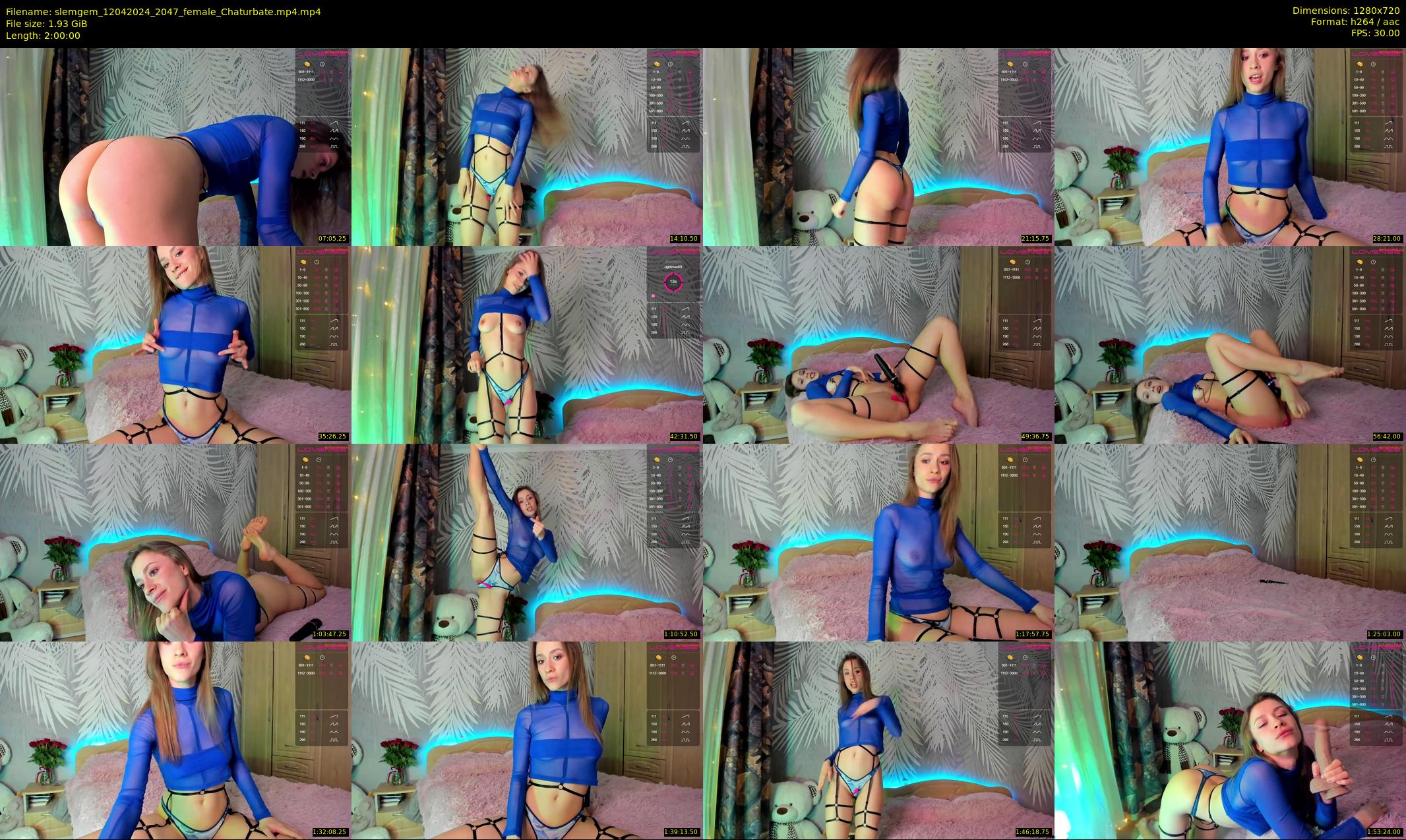 slemgem — 120 minute Chaturbate couple cam show recording, 720p, Apr 12, 2024