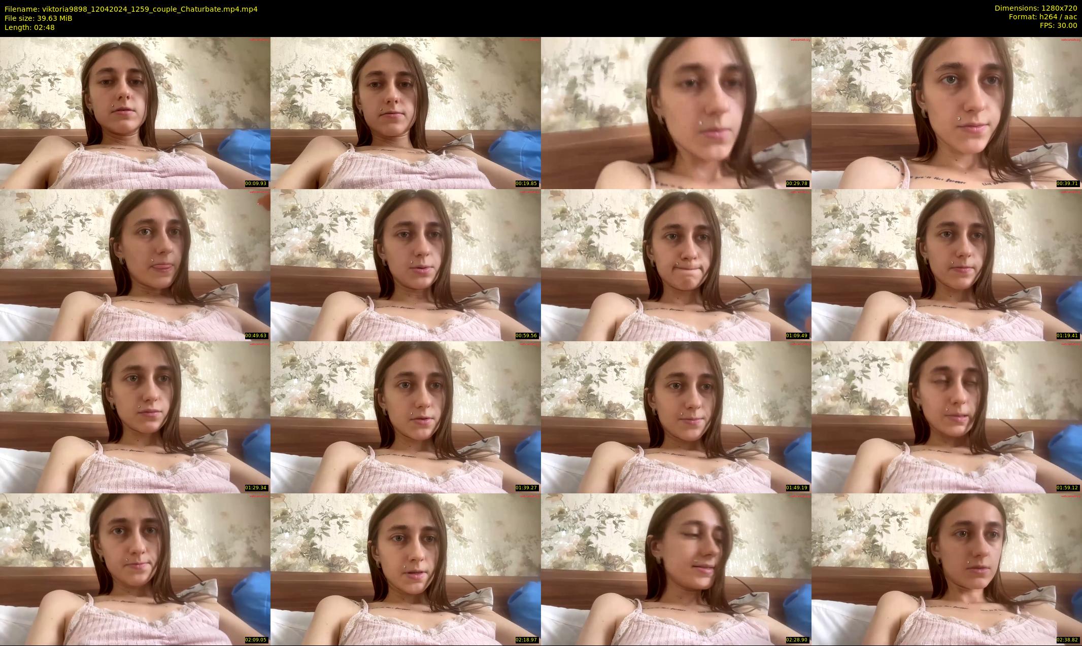 viktoria9898 — 3 minute Chaturbate couple cam show recording, 720p, Apr 12, 2024