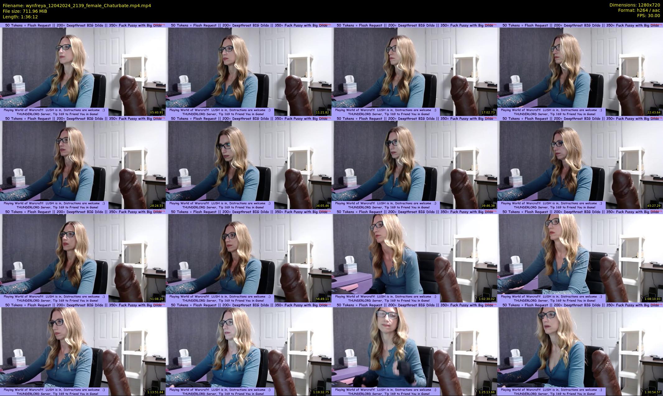 wynfreya — 97 minute Chaturbate female cam show recording, 720p, Apr 12, 2024