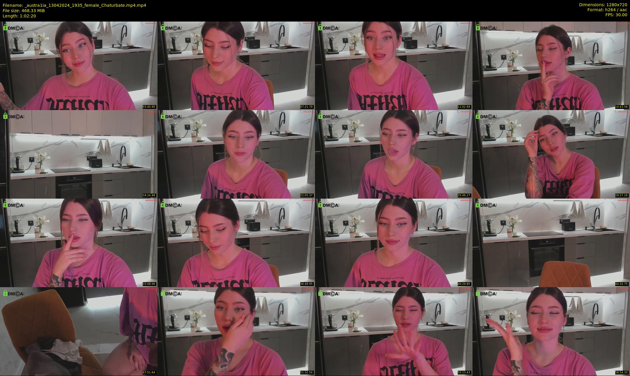 _austra1ia — 63 minute Chaturbate female cam show recording, 720p, Apr 13, 2024