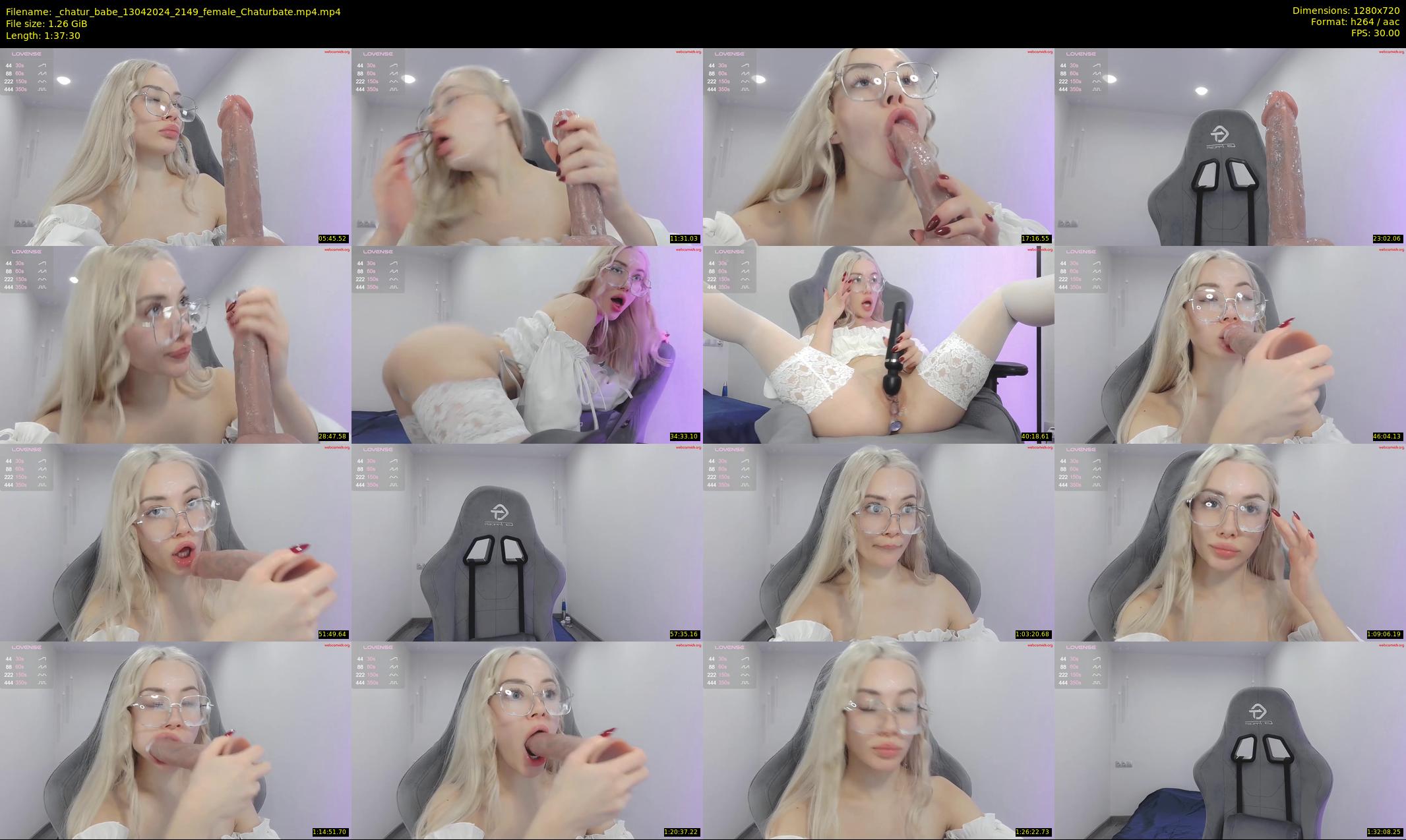_chatur_babe — 98 minute Chaturbate female cam show recording, 720p, Apr 13, 2024
