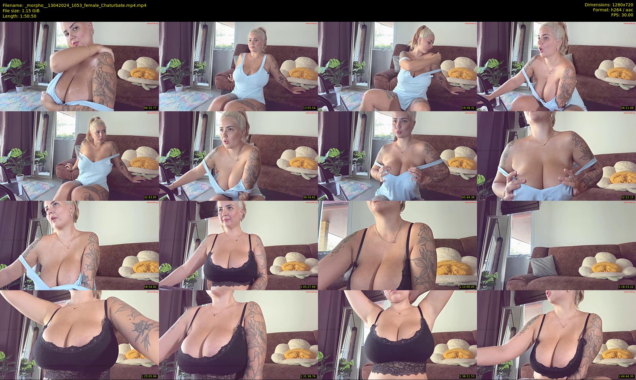 _morpho_ — 111 minute Chaturbate female cam show recording, 720p, Apr 13, 2024