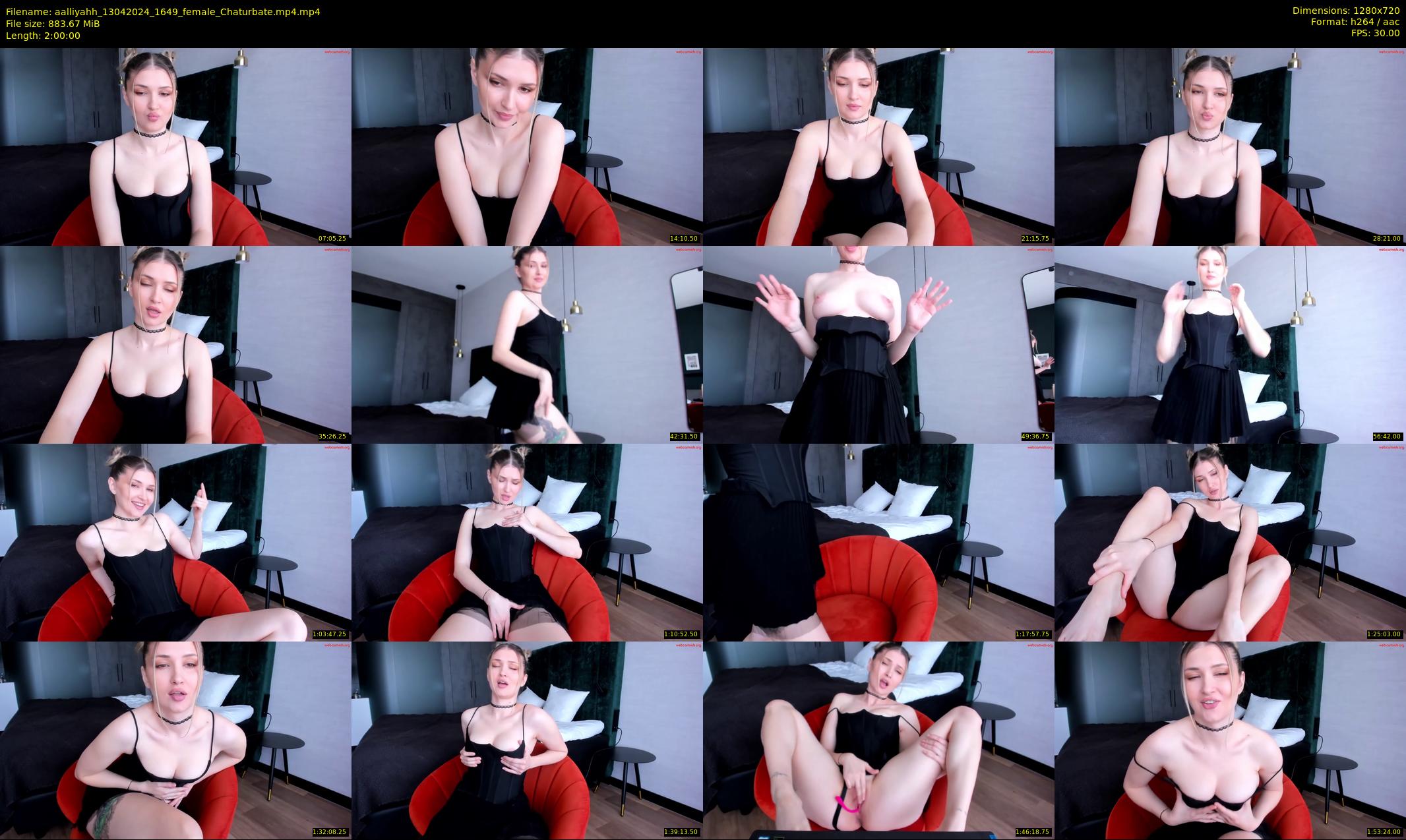 aalliyahh — 120 minute Chaturbate female cam show recording, 720p, Apr 13, 2024