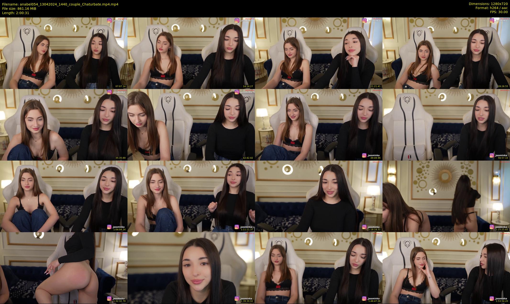 anabel054 — 121 minute Chaturbate female cam show recording, 720p, Apr 13, 2024