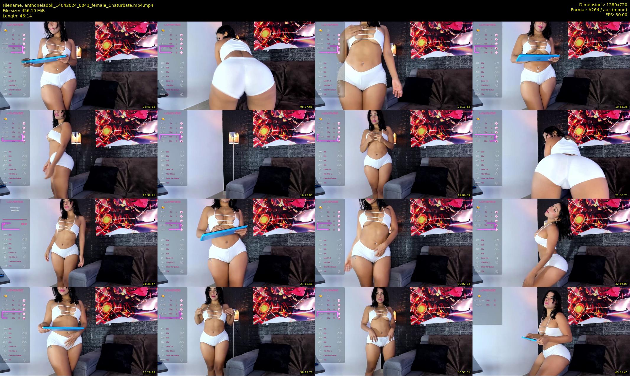 anthoneladoll — 47 minute Chaturbate female cam show recording, 720p, Apr 14, 2024