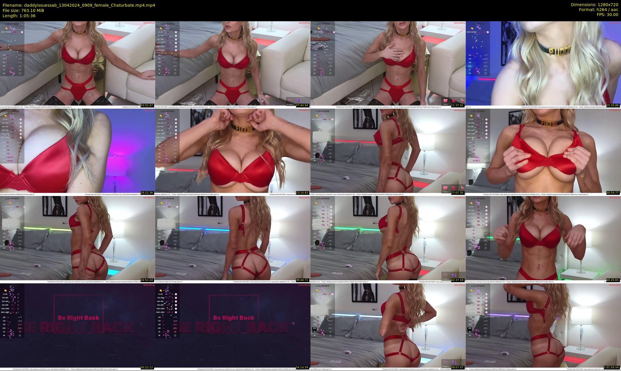 daddyissuessab — 66 minute Chaturbate female cam show recording, 720p, Apr 13, 2024