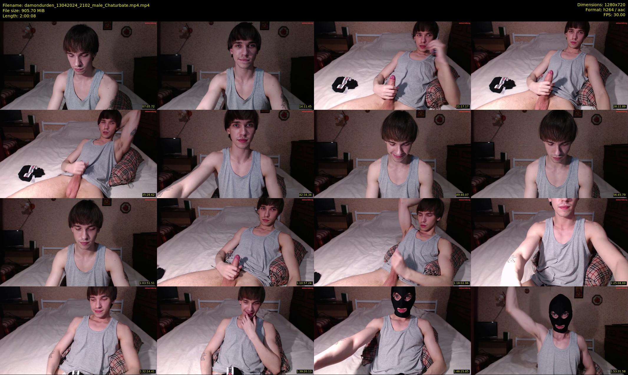 damondurden — 121 minute Chaturbate male cam show recording, 720p, Apr 13, 2024