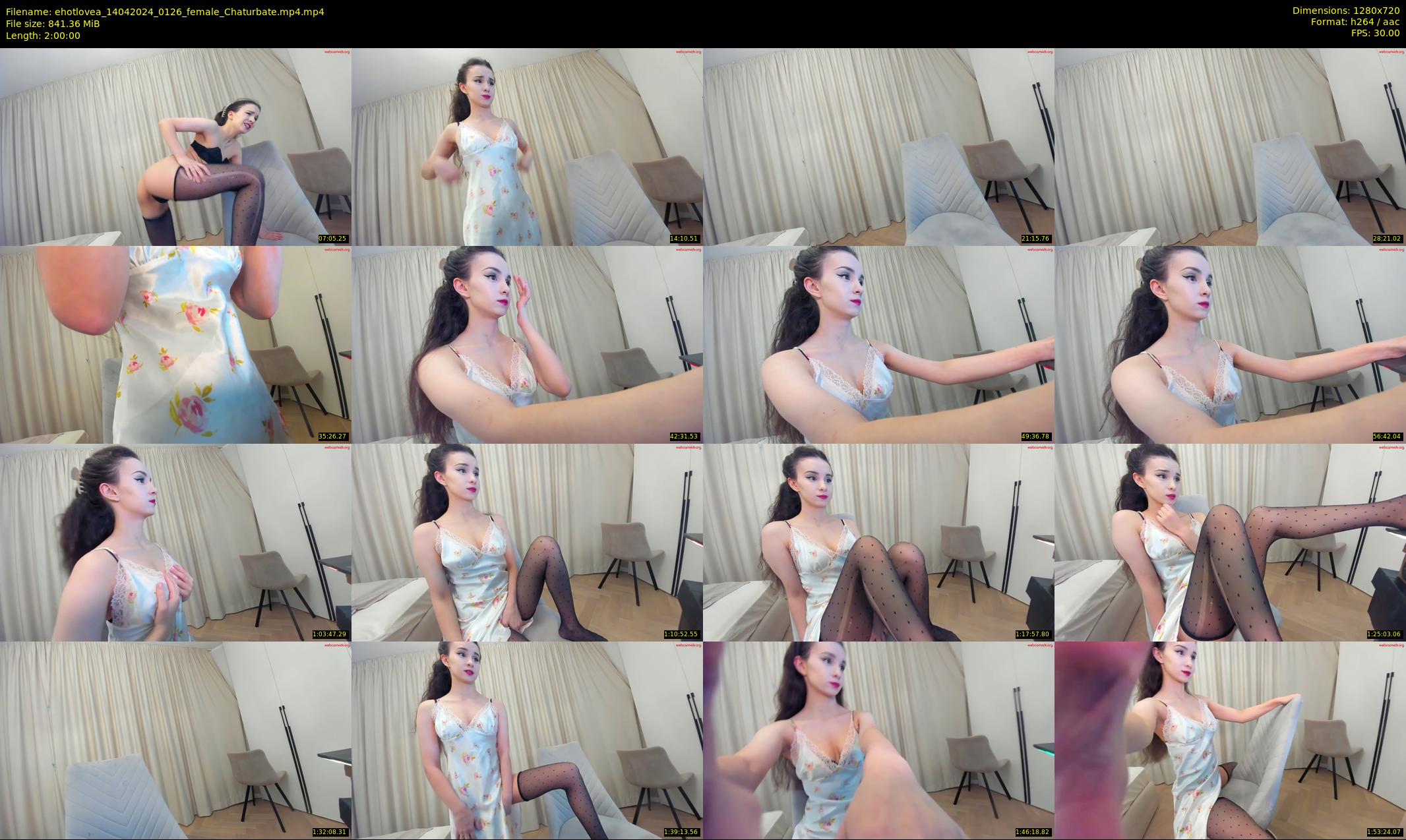 ehotlovea — 120 minute Chaturbate female cam show recording, 720p, Apr 14, 2024