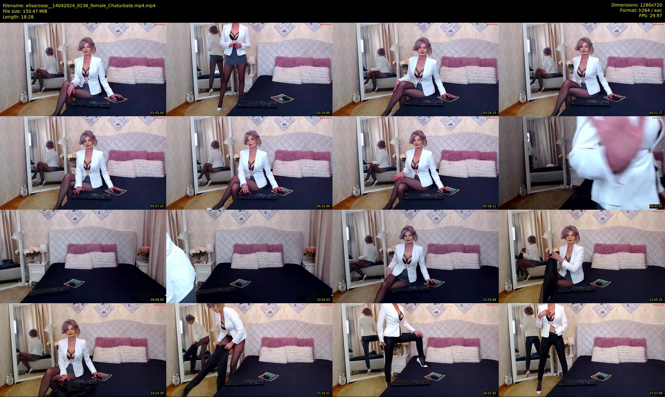 elisarosse_ — 19 minute Chaturbate female cam show recording, 720p, Apr 14, 2024