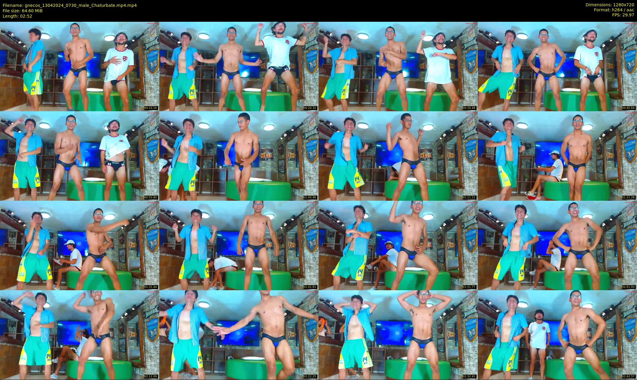 gnecos — 3 minute Chaturbate male cam show recording, 720p, Apr 13, 2024