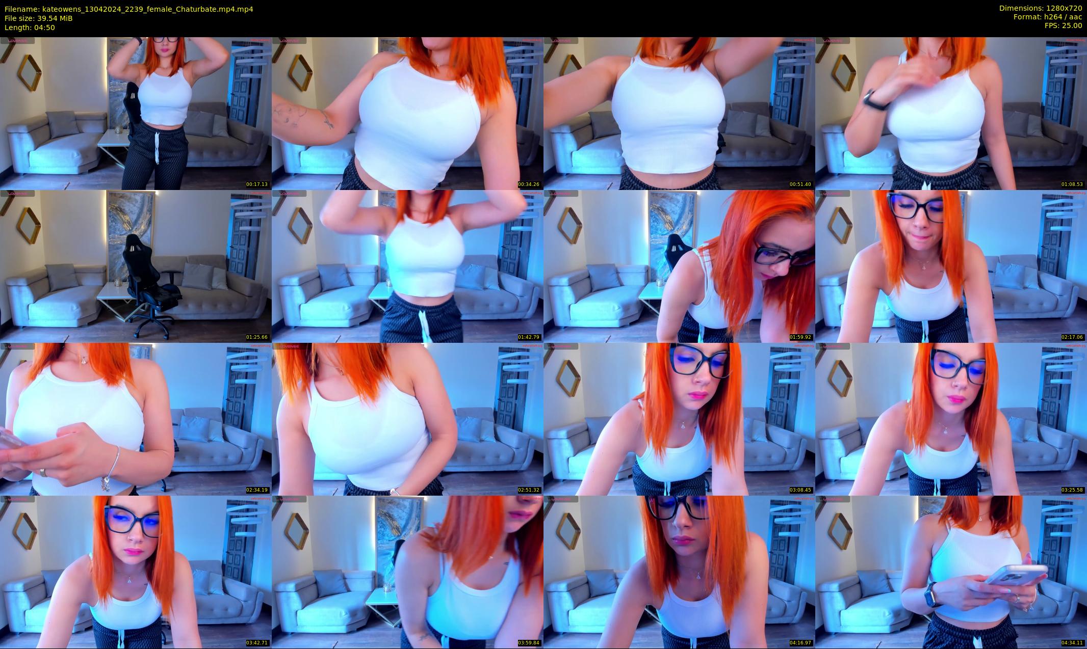 kateowens — 5 minute Chaturbate female cam show recording, 720p, Apr 13, 2024