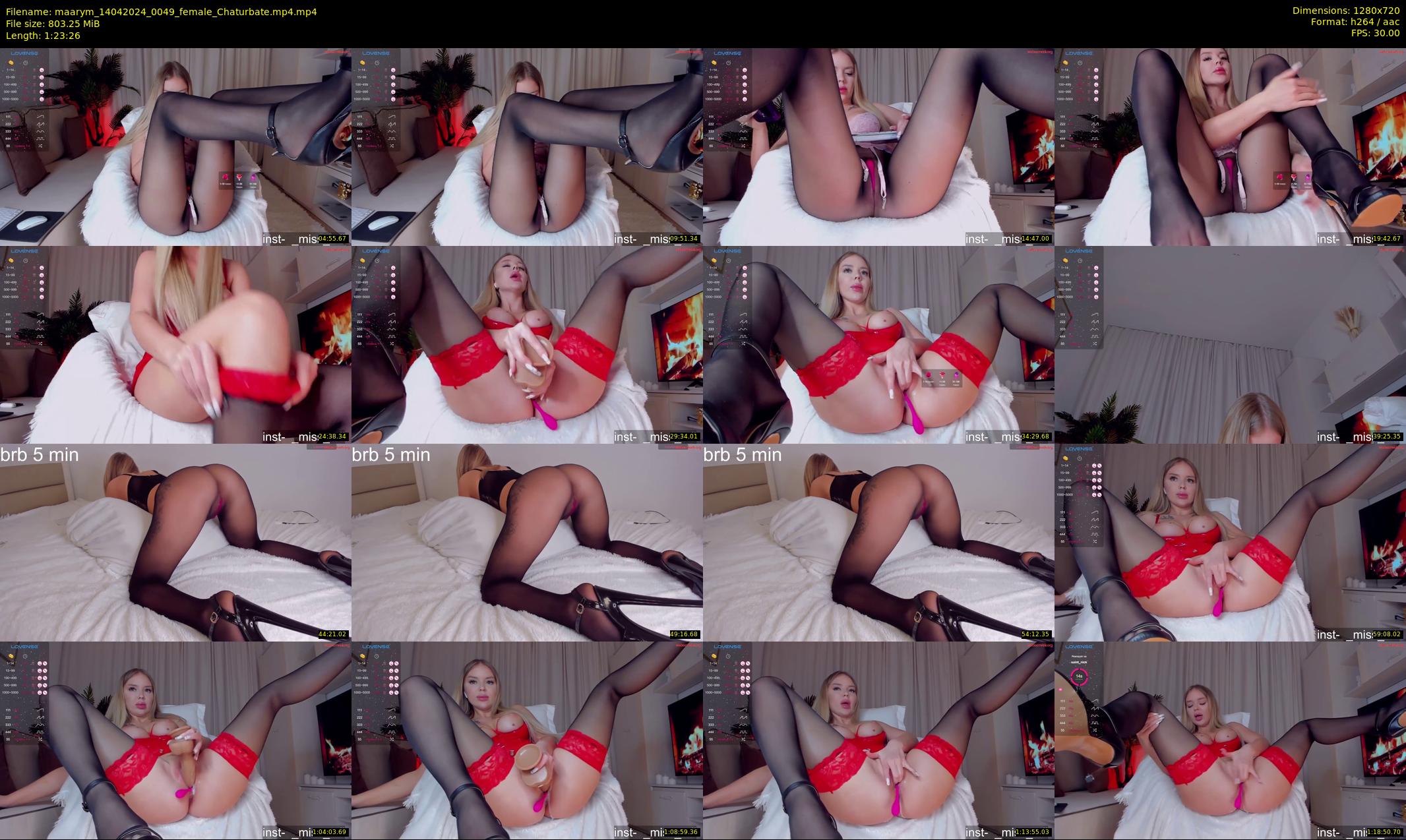 maarym — 84 minute Chaturbate couple cam show recording, 720p, Apr 14, 2024