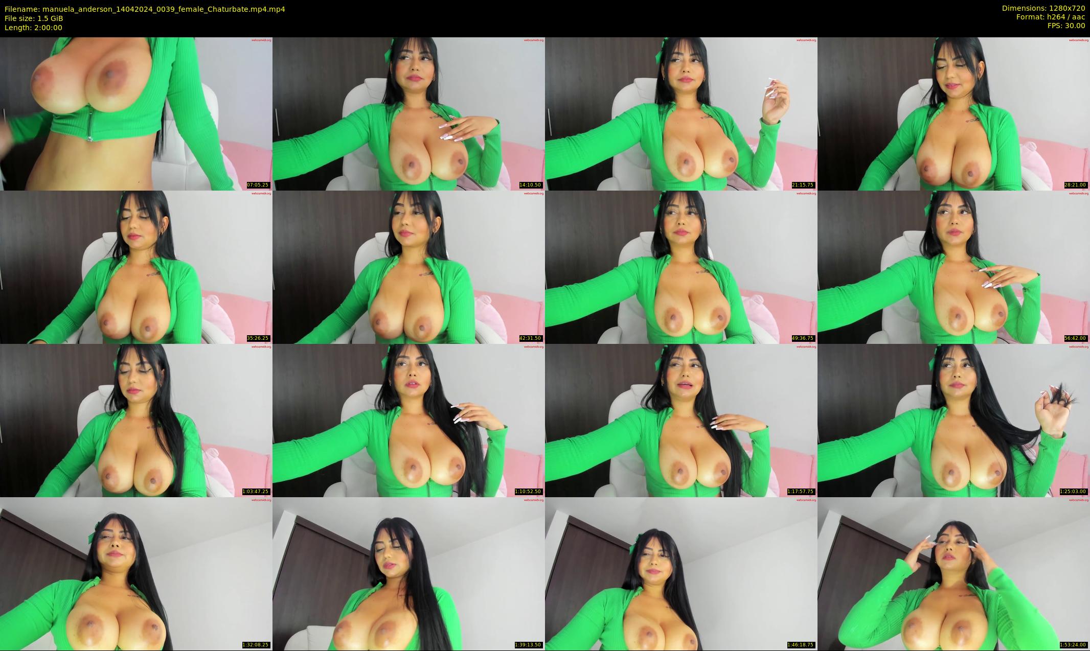 manuela_anderson — 120 minute Chaturbate female cam show recording, 720p, Apr 14, 2024