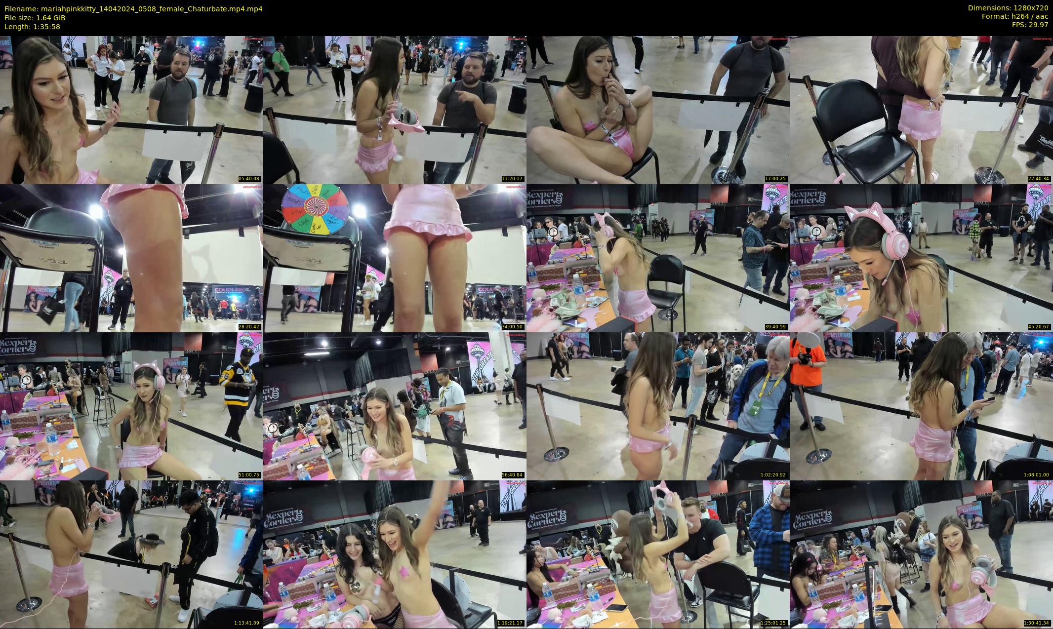 mariahpinkkitty — 96 minute Chaturbate female cam show recording, 720p, Apr 14, 2024