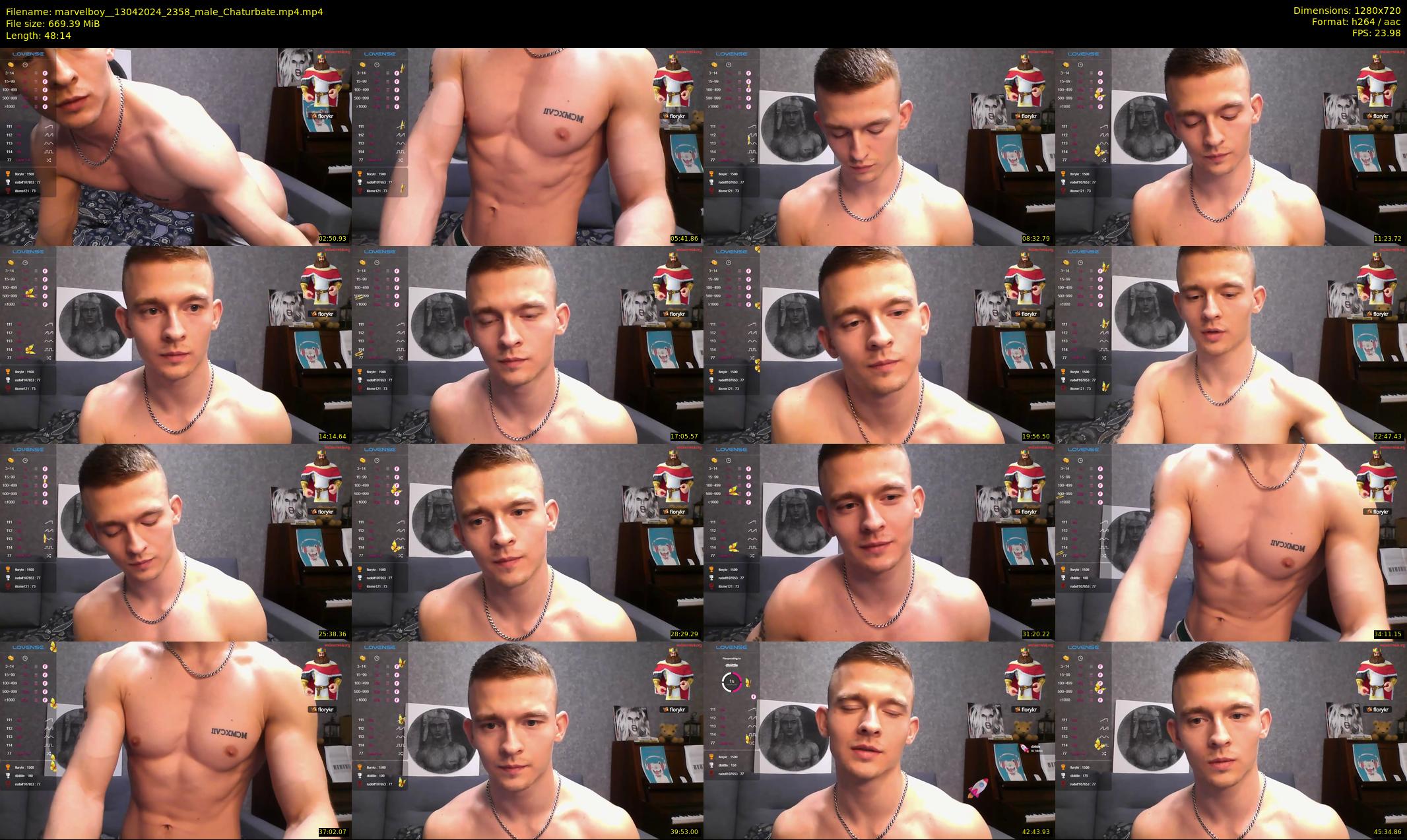 marvelboy_ — 49 minute Chaturbate male cam show recording, 720p, Apr 13, 2024