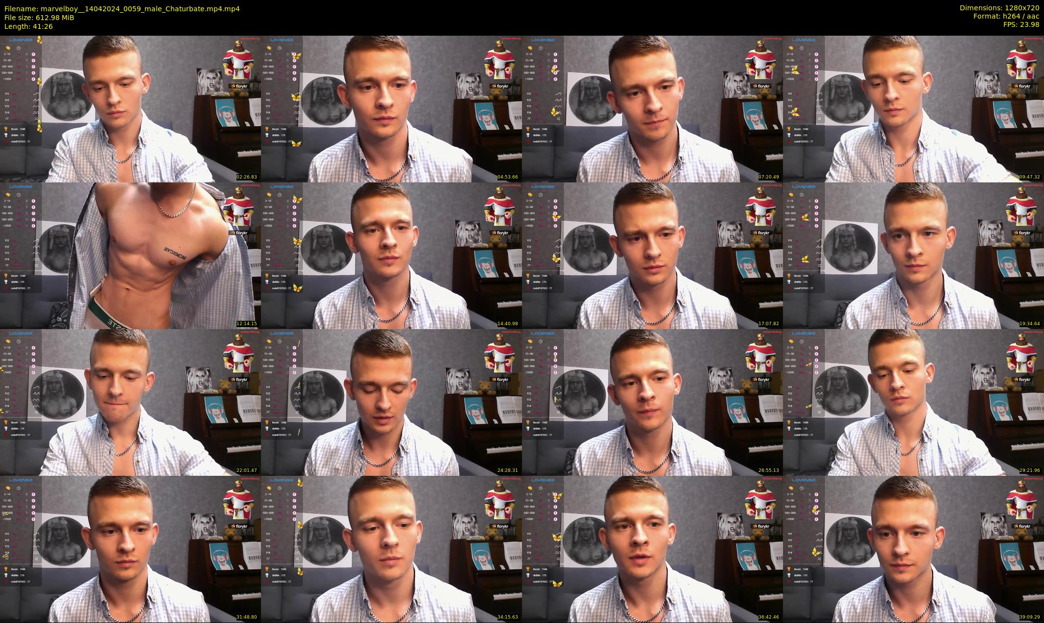 marvelboy_ — 42 minute Chaturbate male cam show recording, 720p, Apr 14, 2024