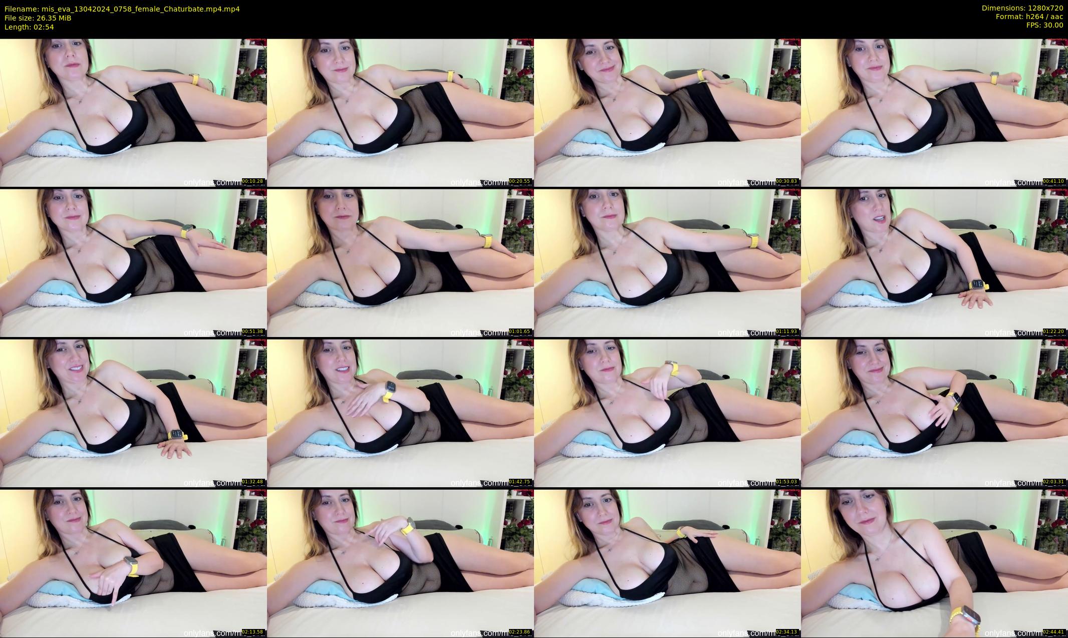 mis_eva — 3 minute Chaturbate female cam show recording, 720p, Apr 13, 2024