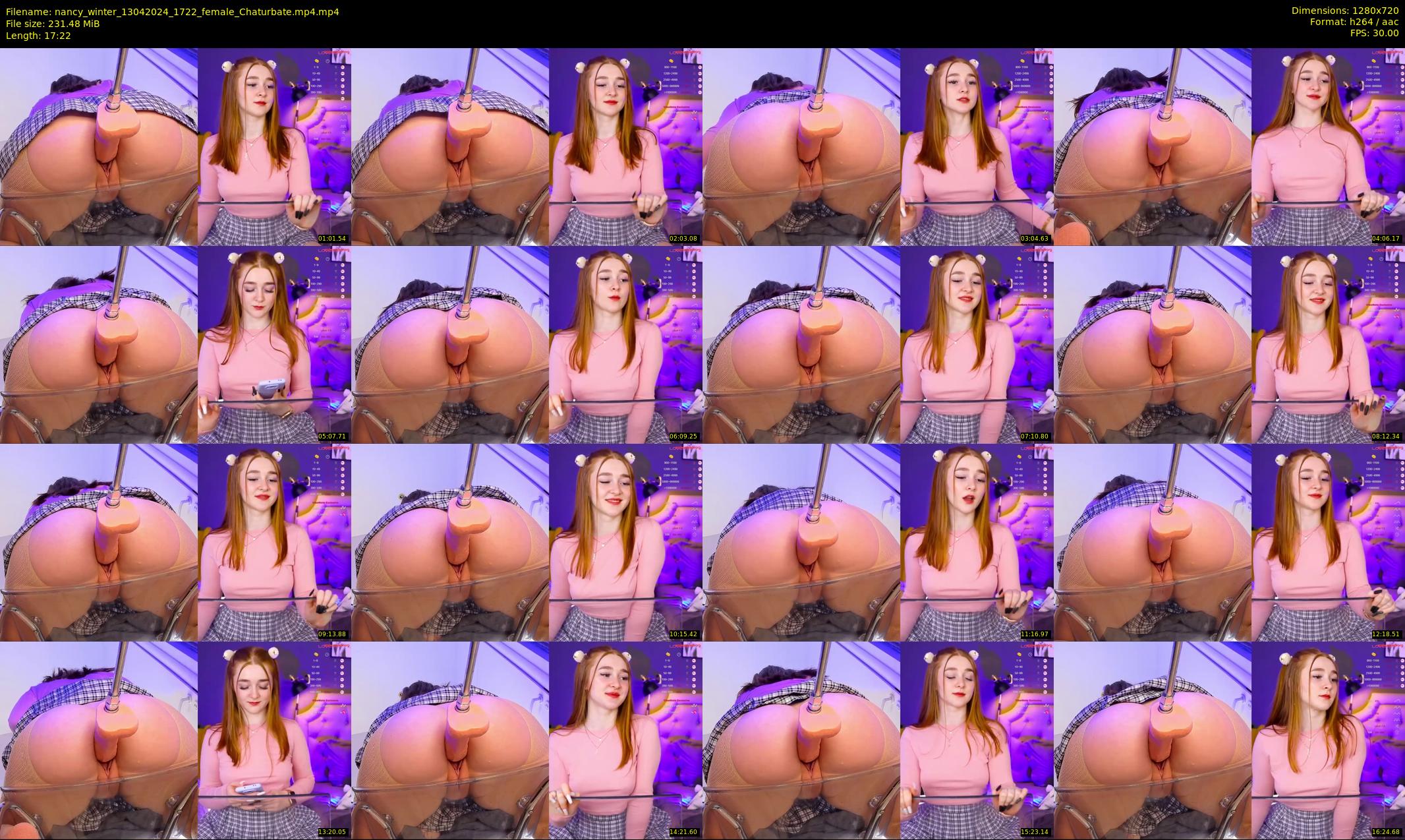 nancy_winter — 18 minute Chaturbate female cam show recording, 720p, Apr 13, 2024
